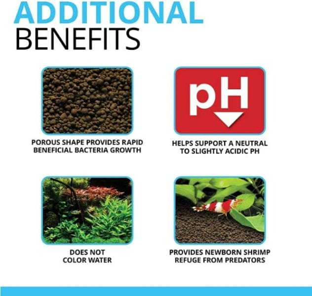 Fluval Plant & Shrimp Stratum - Premium Aquarium Substrate for Live Plants & Shrimp Tanks | Ideal for Freshwater Planted Aquariums & Shrimp Breeding
