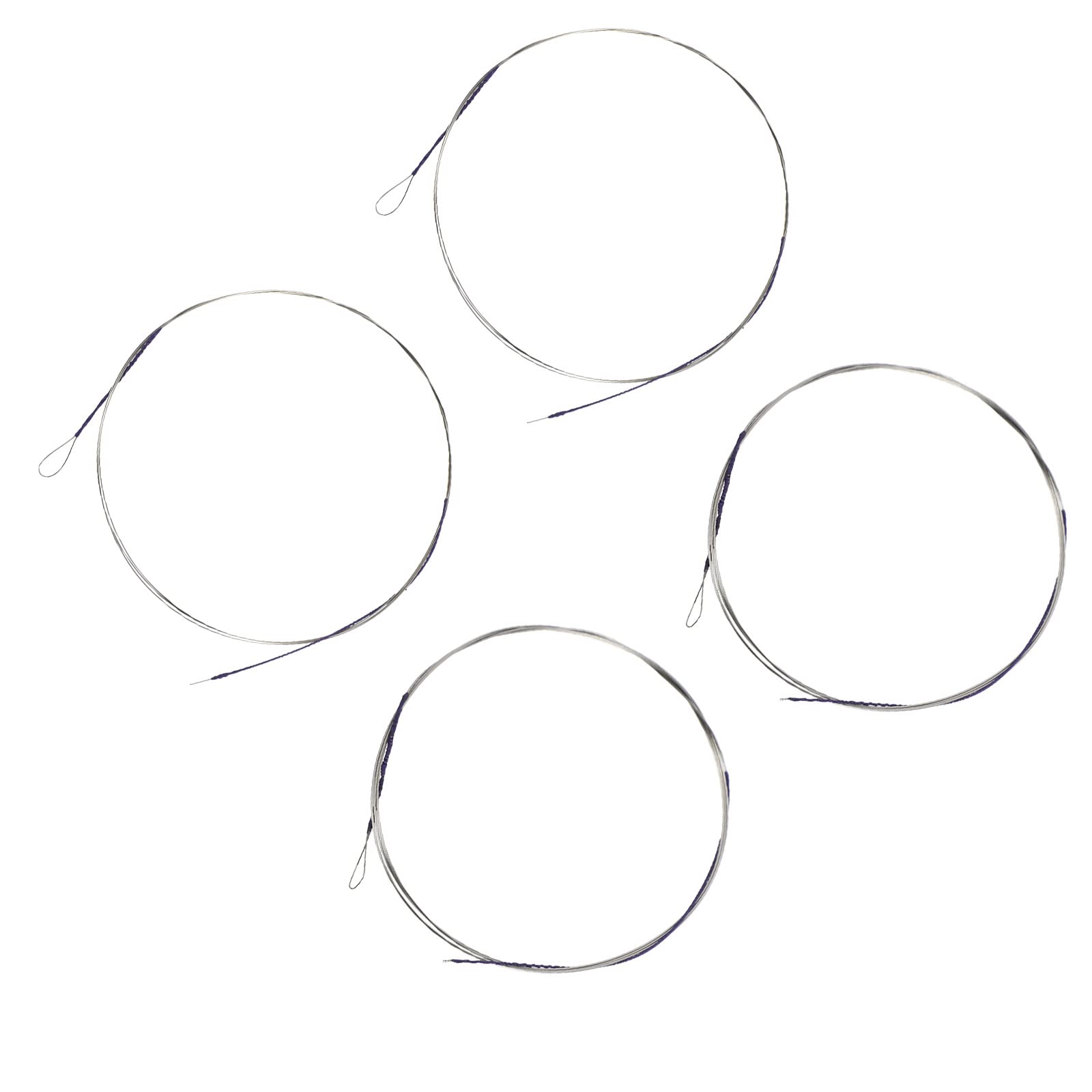 MILISTEN 4-Piece Professional Erhu Strings Set - Durable Music Wire for Chinese Violin - Assorted Colors - Perfect for Erhu Players, Performances & Traditional Music Practice
