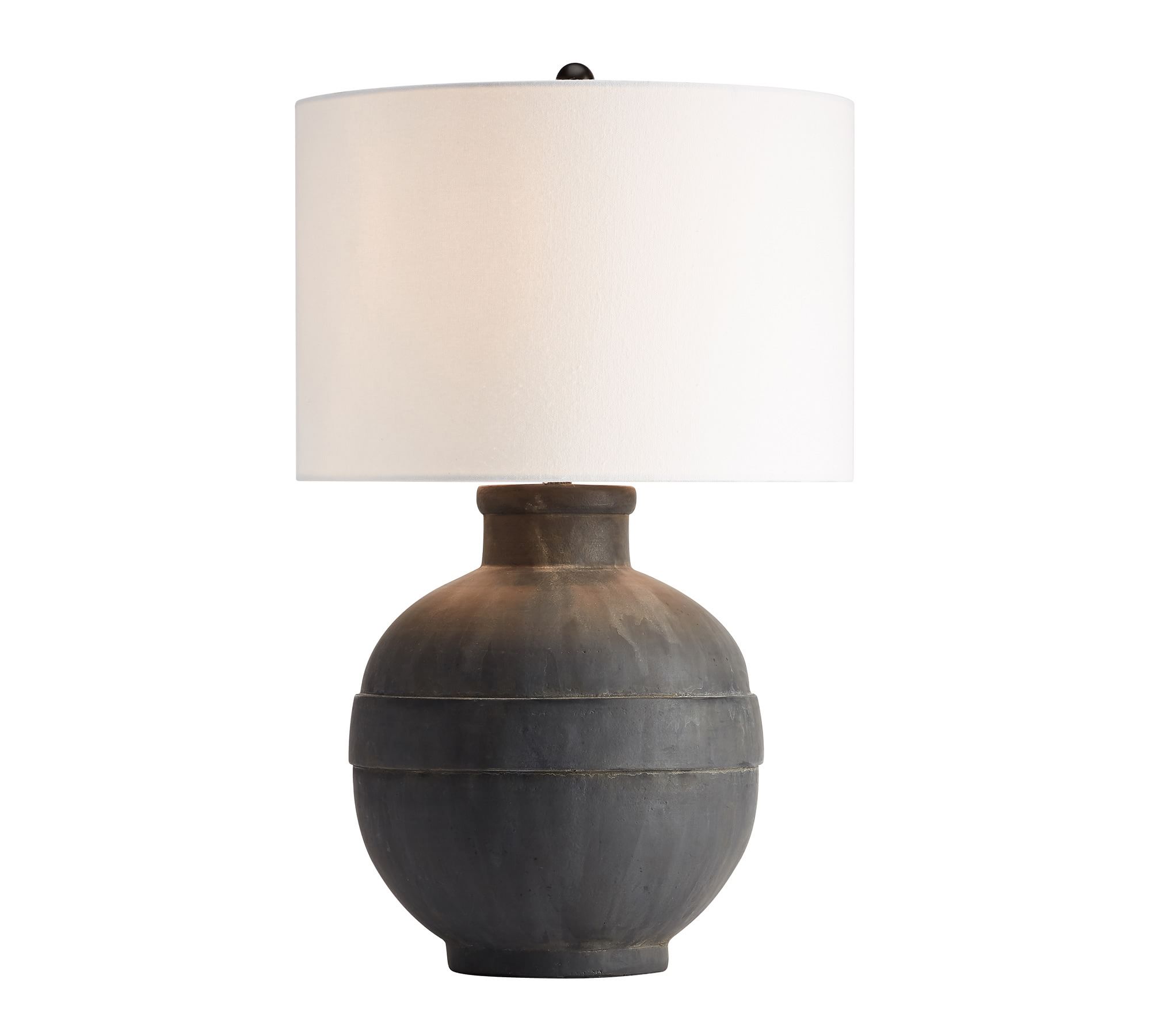 Faris Ceramic Table Lamp - Elegant Home Decor for Living Room, Bedroom & Office - Perfect for Reading, Relaxing & Ambient Lighting