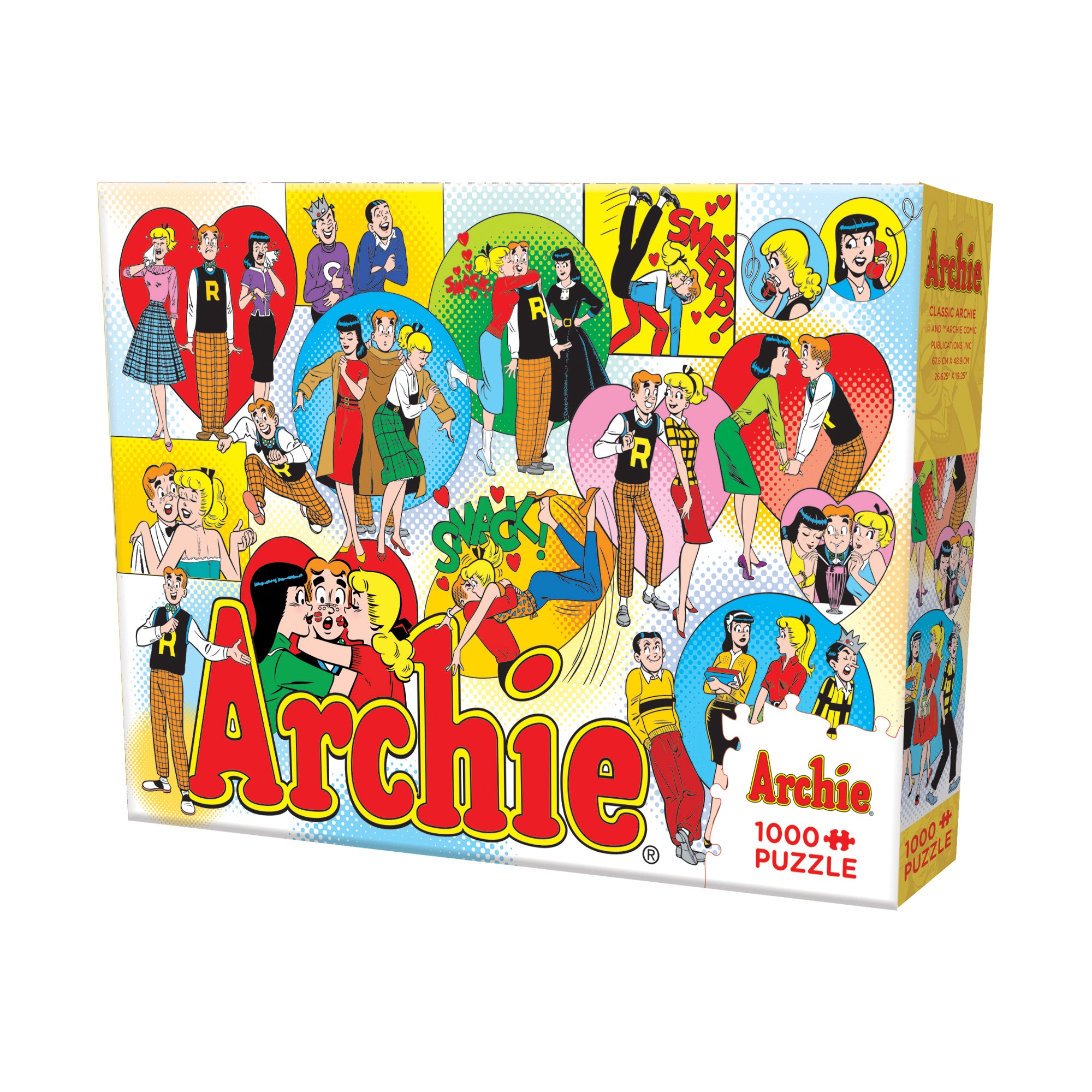Archie Comics Classic Scenes 1000-Piece Jigsaw Puzzle - Fun Family Game Night & Collectible Gift for Comic Fans