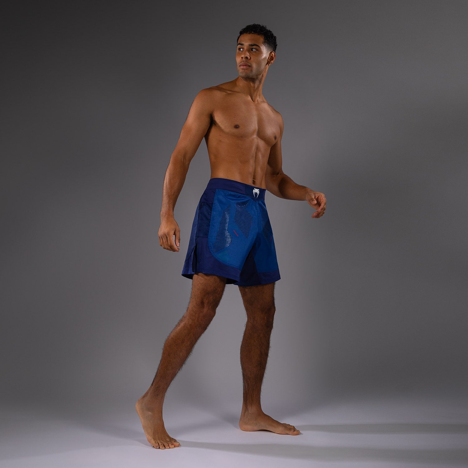 Venum Technical 3.0 MMA Fight Shorts - Breathable Night Blue Combat Shorts for Boxing, Muay Thai & BJJ Training | Premium Performance Gear for Fighters & Athletes