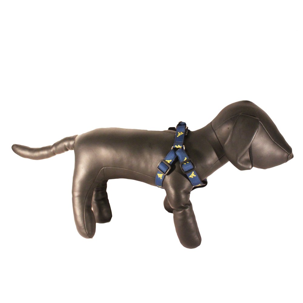 NCAA Collegiate Dog Harness - Adjustable Pet Vest for Small Medium Large Dogs - Perfect for Walking, Running, and Outdoor Adventures (Team Colors & Logos)