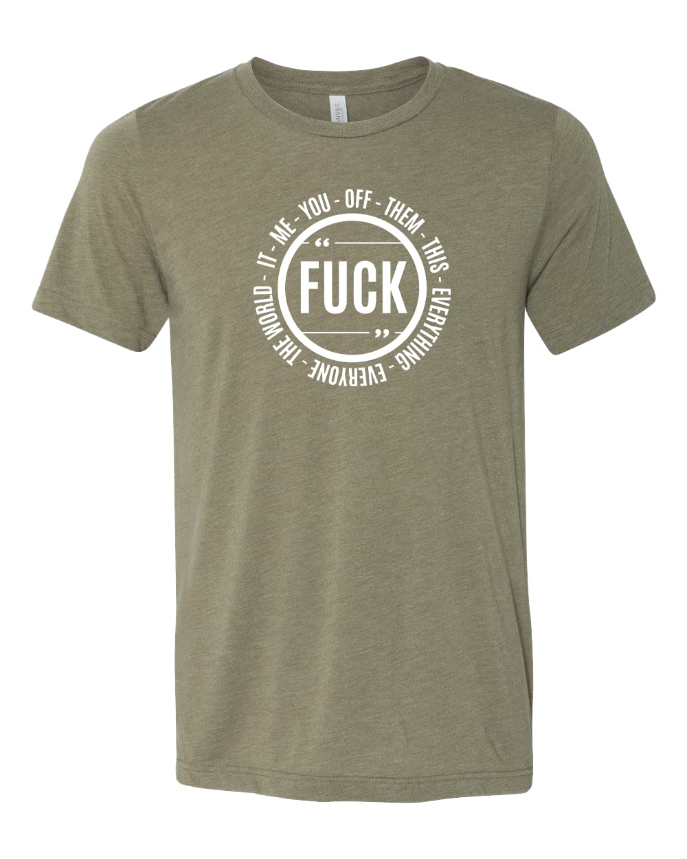 Funny Sarcastic T-Shirt with Adult Quotes - My Entire Vocabulary On One Shirt, Vocabulary at Work Tee, I Hate People Shirt - Perfect for Office Humor, Casual Wear & Gift Giving