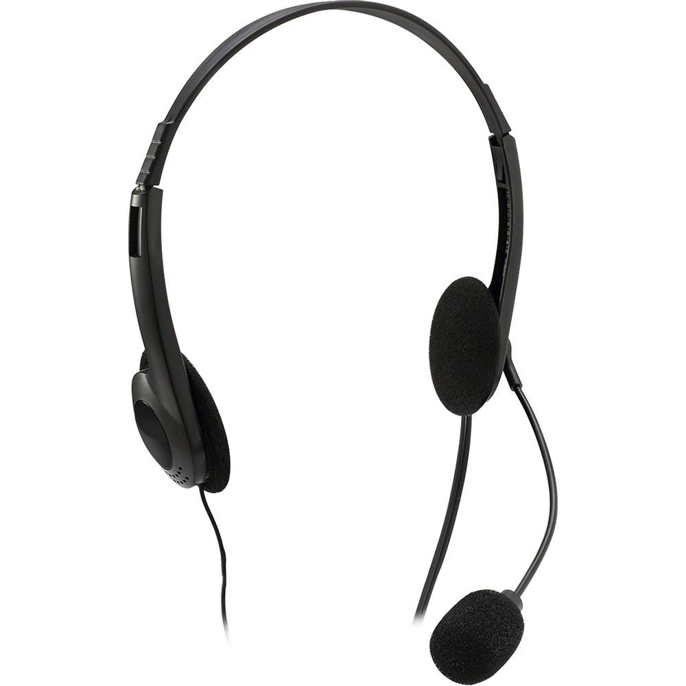 Adesso Xtream H4 Stereo Gaming Headset with Noise-Canceling Mic - Wired Over-Ear Headphones for PC, PS4, Xbox & Music Listening