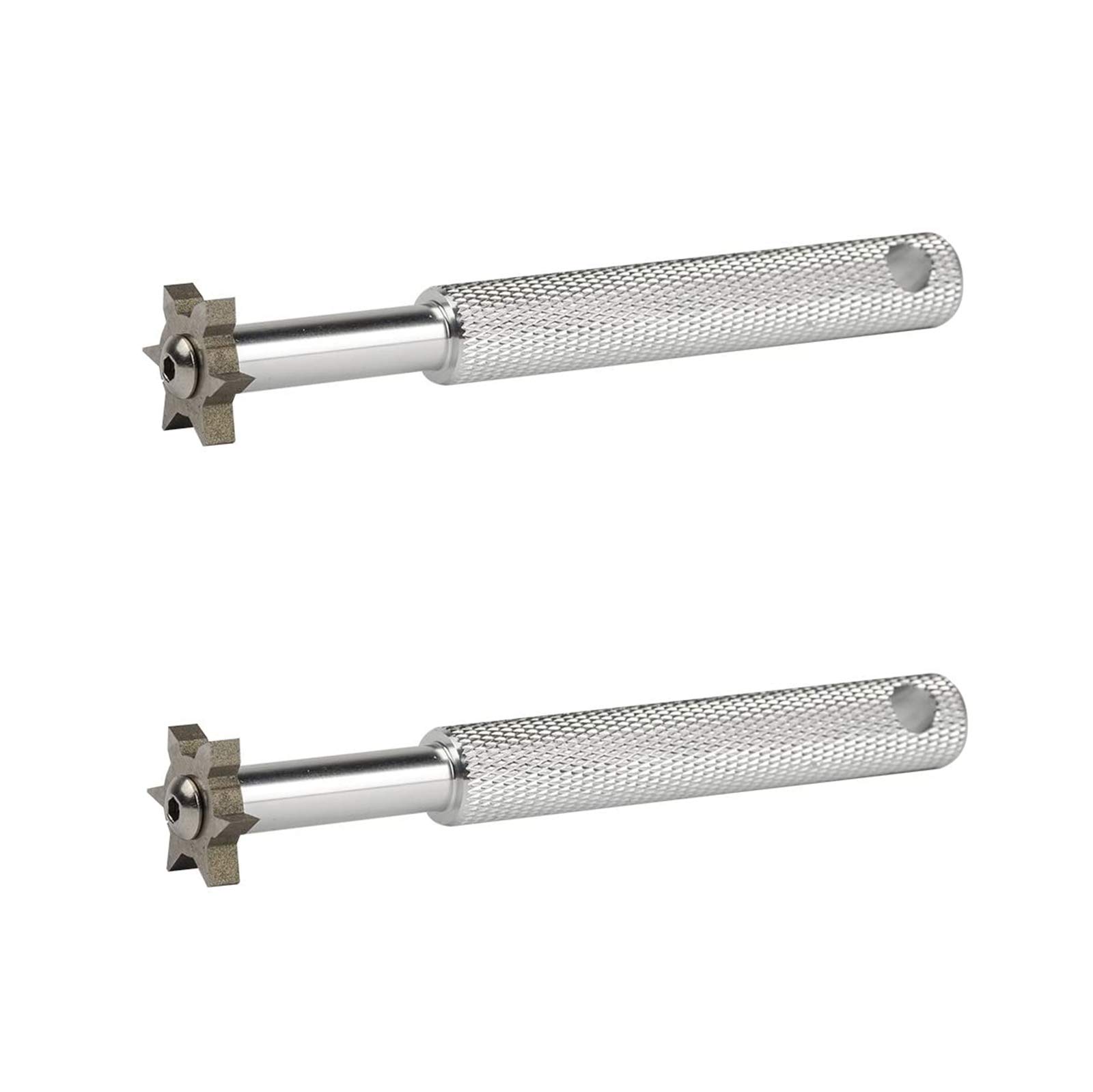 NXX 6-Sided Golf Club Groove Sharpener Tool with Ball Chain - Re-Grooving & Cleaning Accessory for All Irons | Improve Swing Accuracy & Ball Control | Perfect for Course Play & Practice Sessions