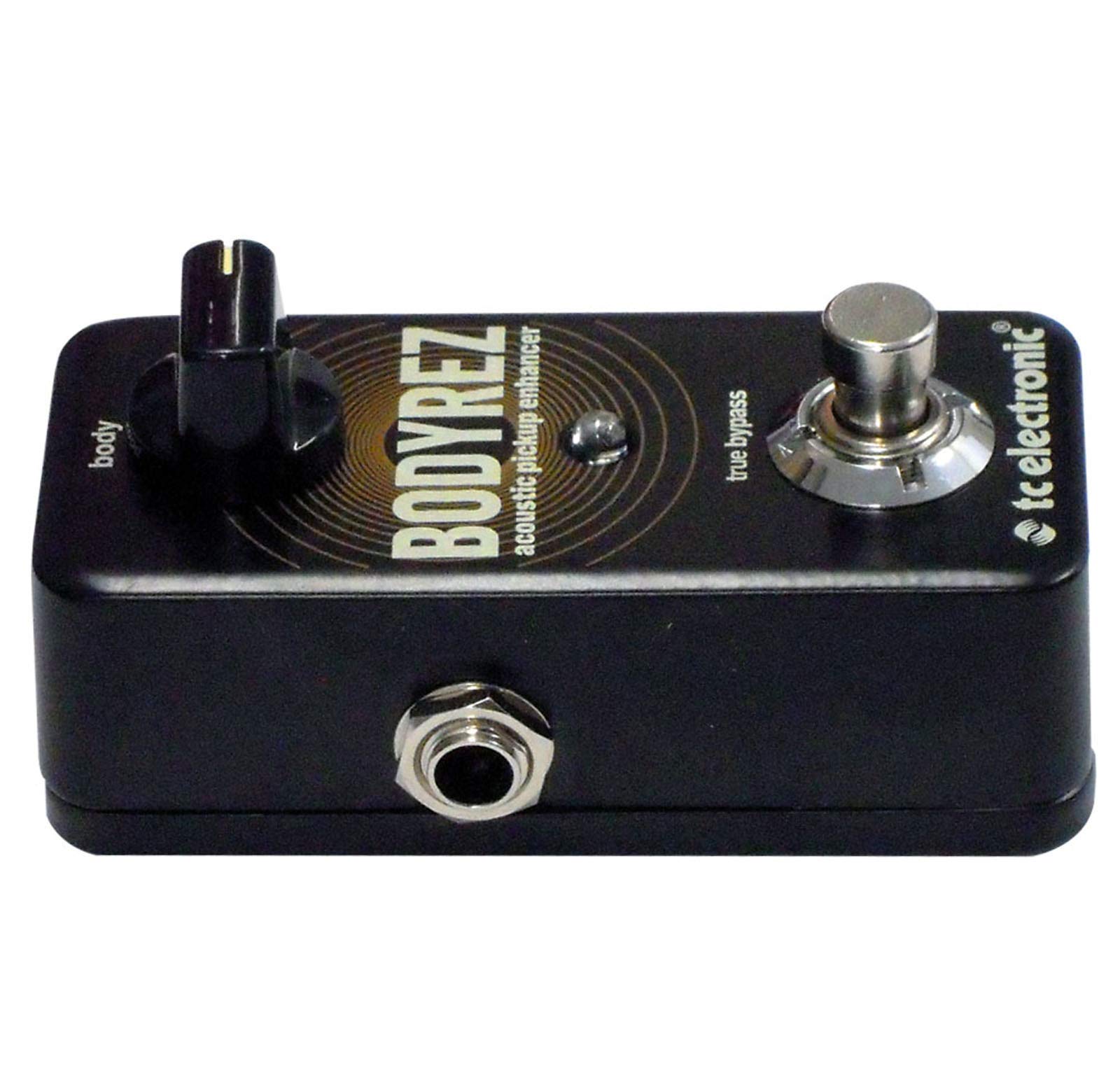 TC Electronic BodyRez Acoustic Guitar Preamp Pedal – Enhance Tone & Reduce Feedback for Live Performances & Studio Recording