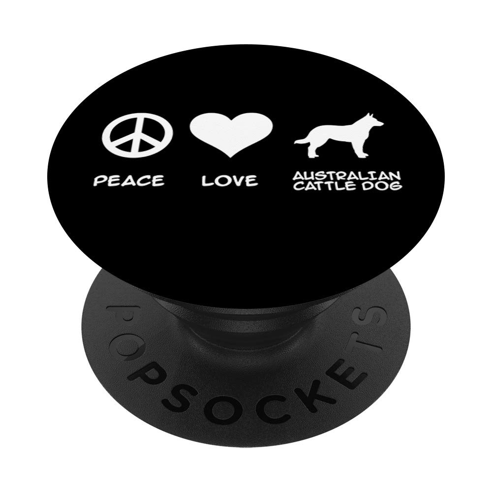 Australian Cattle Dog PopSockets PopGrip - Swappable Phone & Tablet Grip for Dog Lovers | Perfect for Everyday Use, Travel & Work