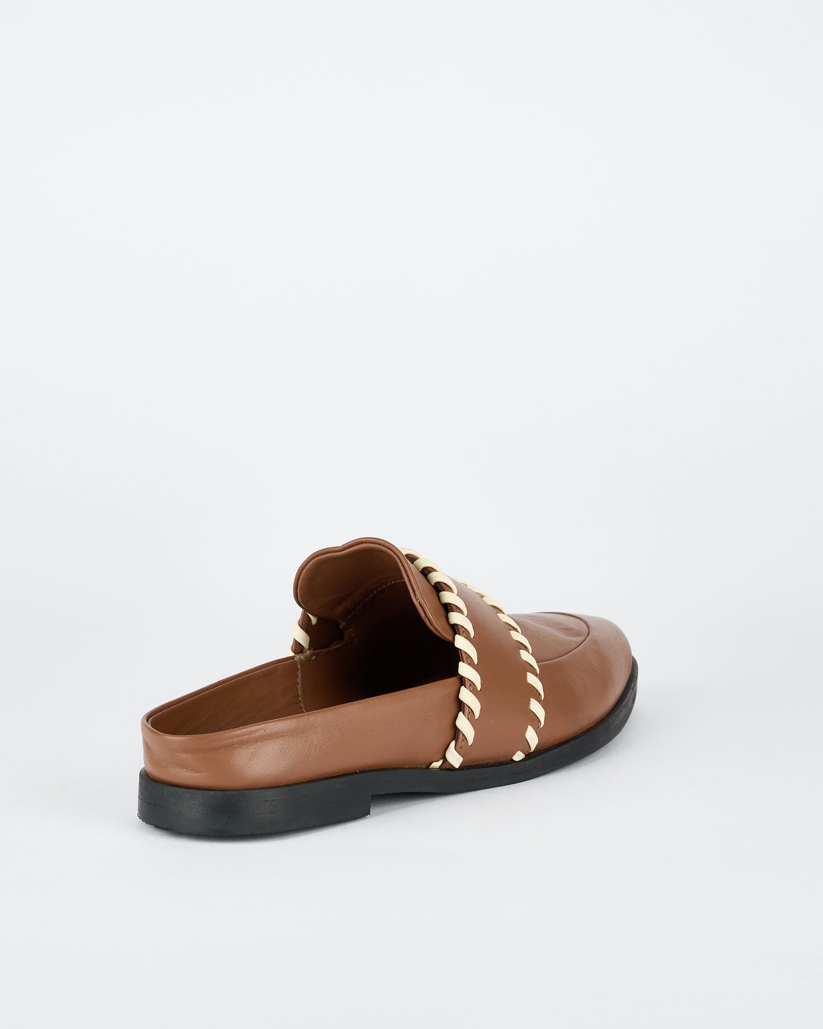 Crosby Slide Sandals in Cocoa/Off White - Comfortable & Stylish for Beach, Pool, and Summer Outings
