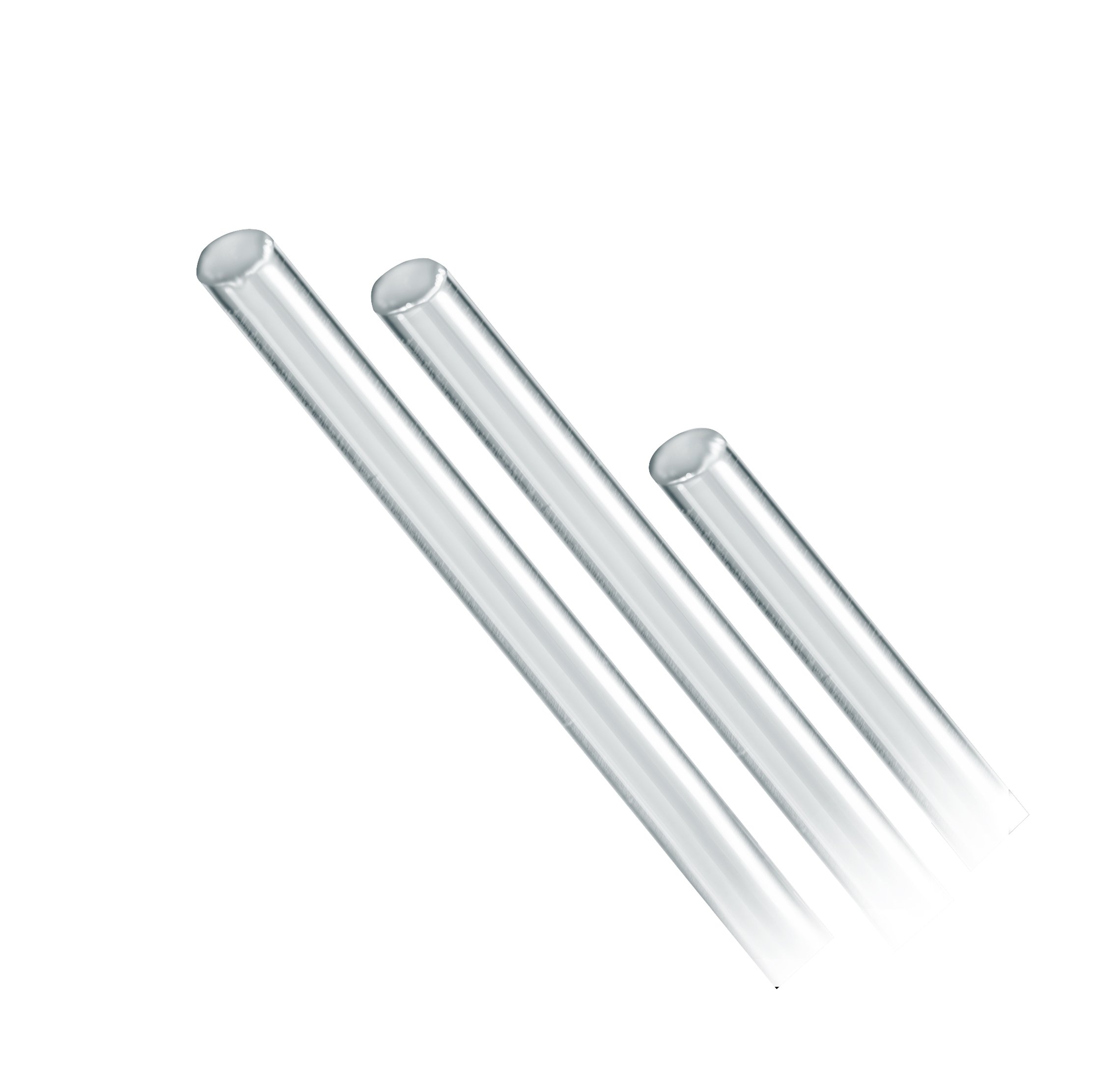 Pyrex Borosilicate Glass Rod - 25.4mm OD x 1219mm Length (Case of 24) | High-Temperature Resistant Lab Glassware for Scientific Experiments, Chemistry Labs & Industrial Applications