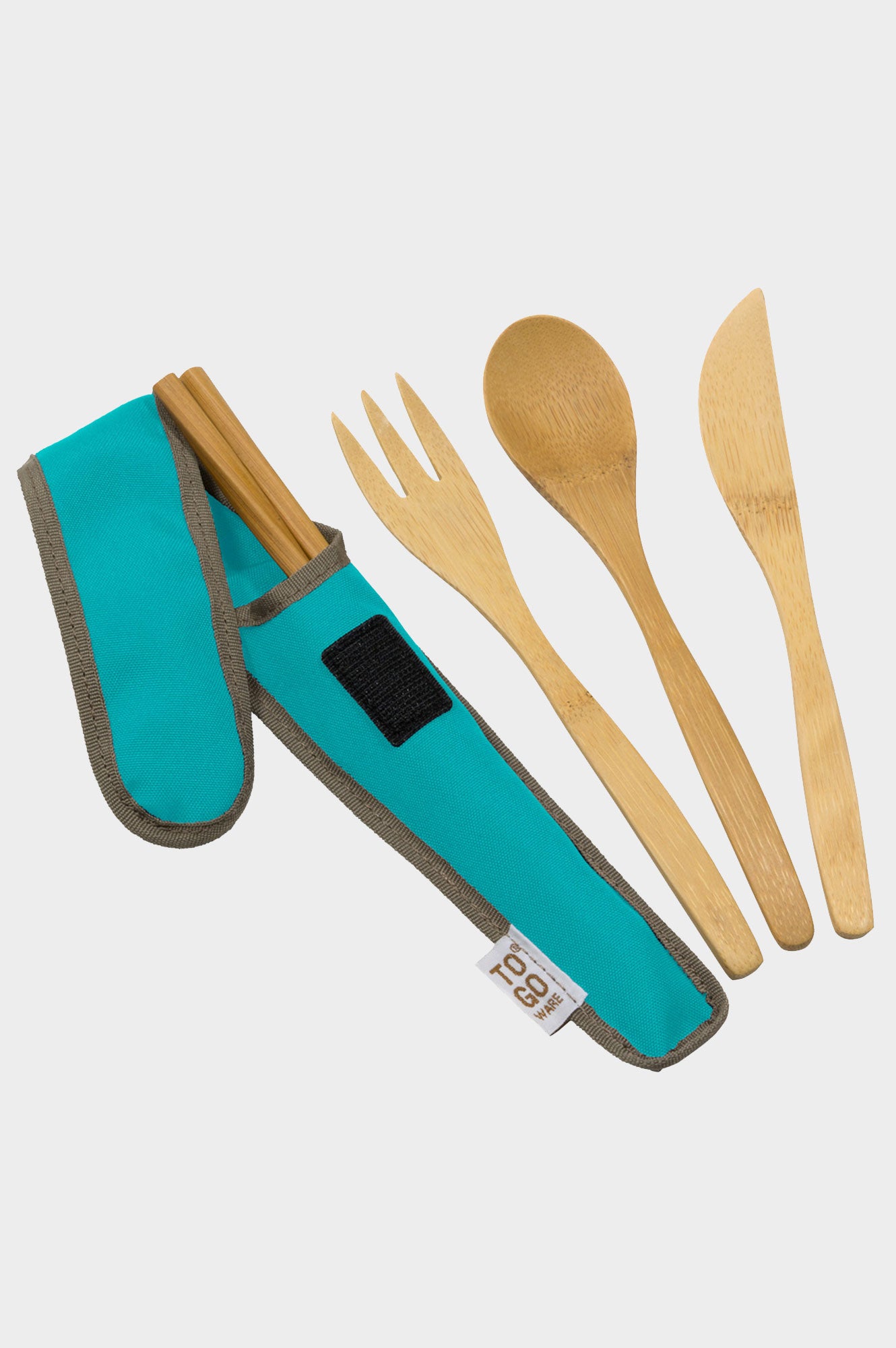 Eco-Friendly Bamboo Utensil Set - Reusable Travel Cutlery Kit with Case | Perfect for Camping, Picnics & Zero Waste Lifestyle