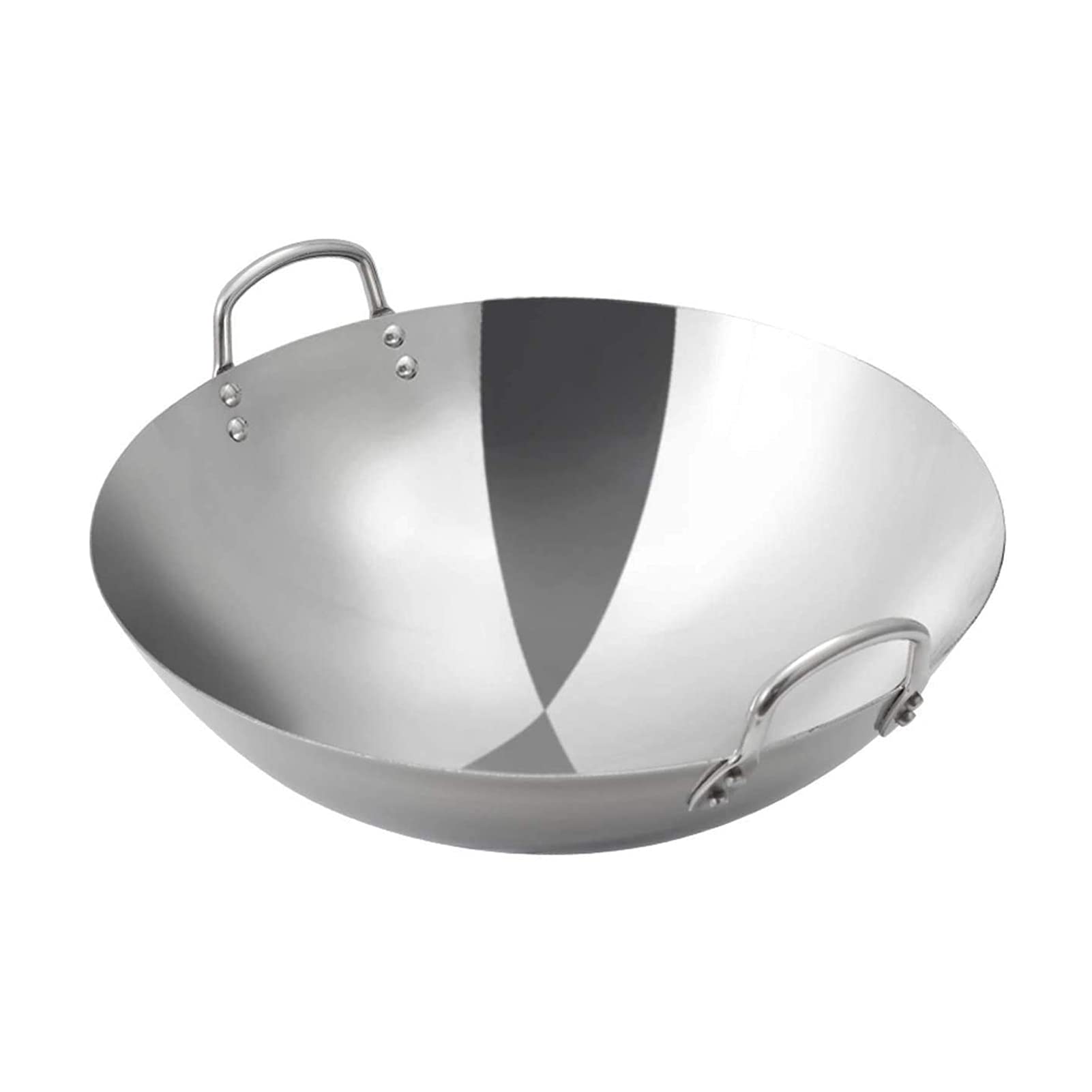 Premium Stainless Steel Wok Pan - Non-Toxic, Scratch-Resistant Stir Fry & Deep Fry Pan - 10 Inch (26cm) Professional Cookware for Sautéing, Roasting & Asian Cooking - Ideal for Home Chefs & Restaurant Use