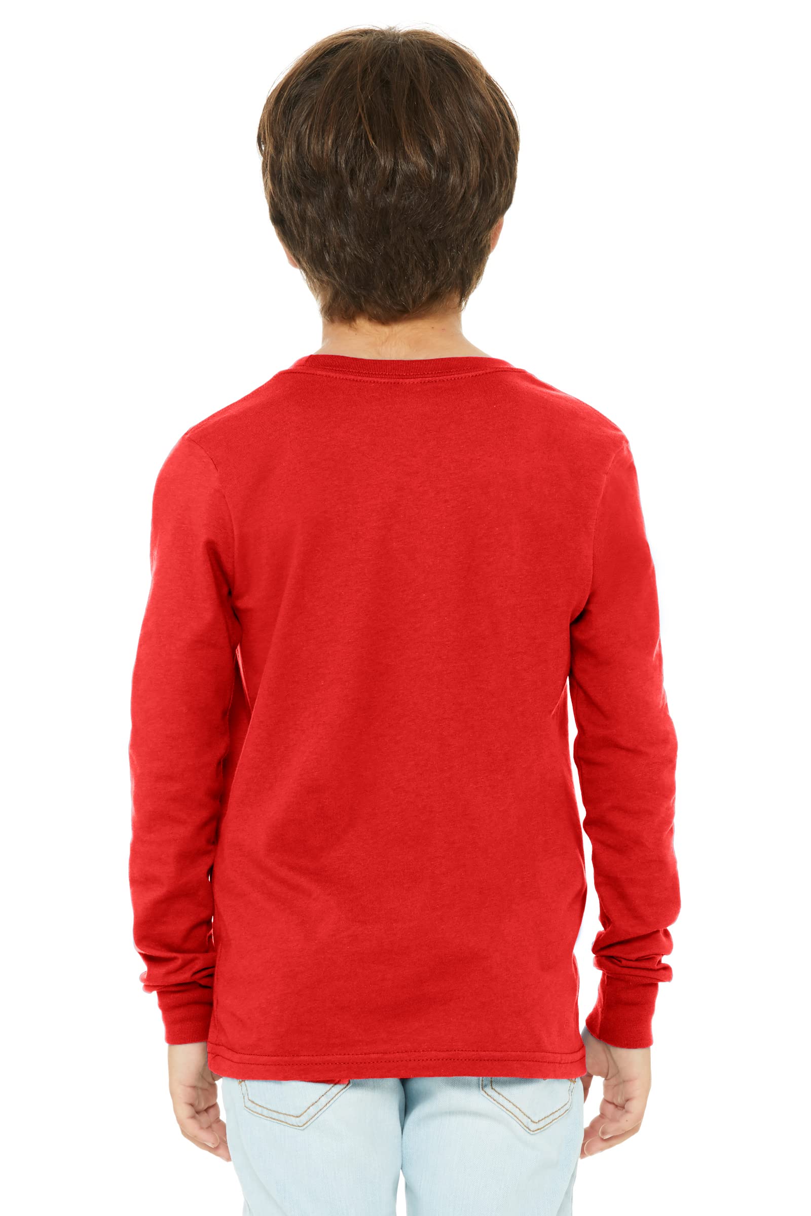 Daxton Youth Long Sleeve Pittsburgh Basic T-Shirt for Boys | Soft Cotton Casual Shirt | School, Sports & Everyday Wear