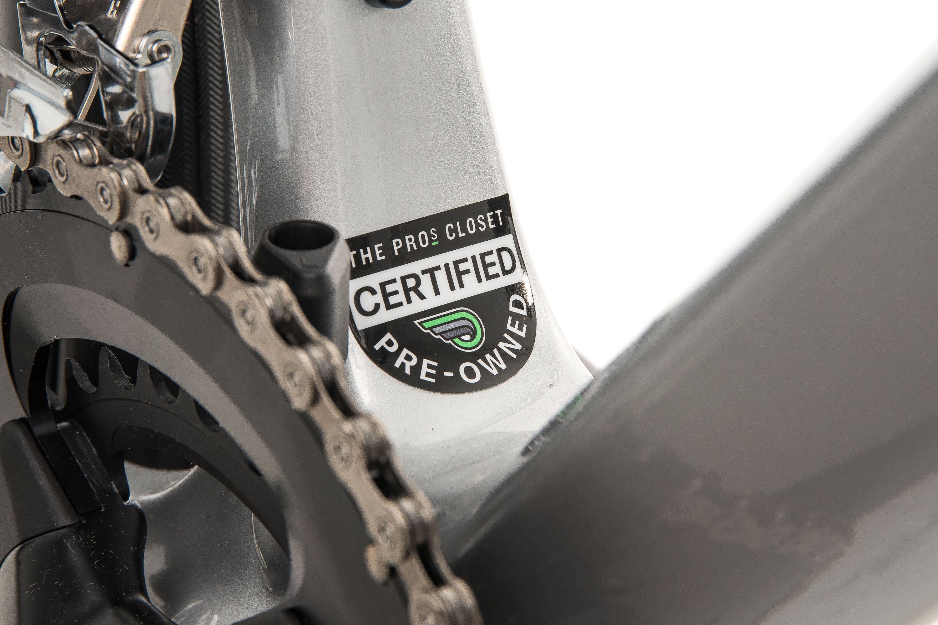 Argon 18 Krypton GF Disc Di2 Road Bike - Mercedes Benz Inspired Silver Finish (2019, Medium) | High-Performance Carbon Frame for Racing & Endurance Cycling