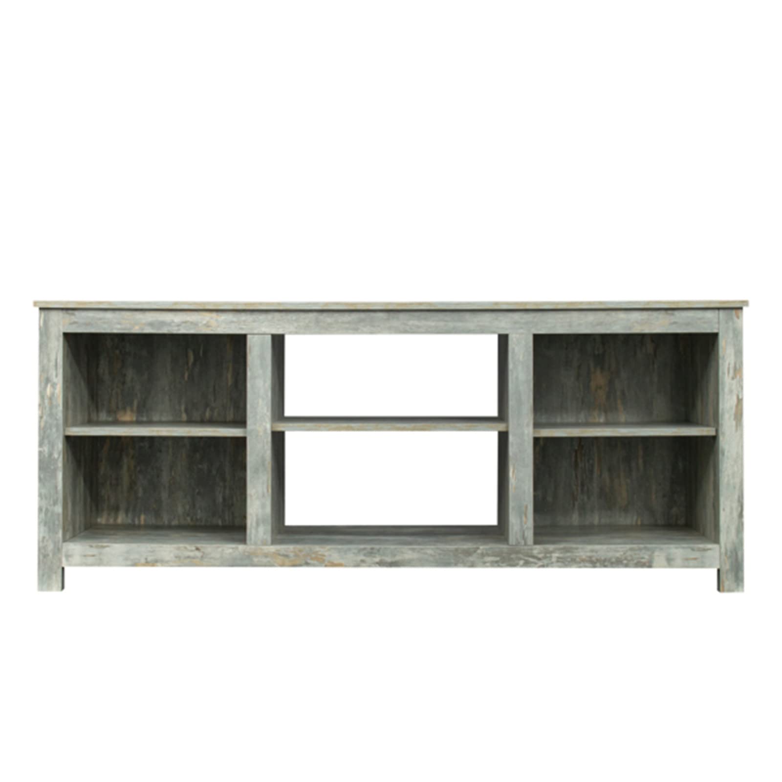 Modern TV Stand with Storage Shelves - Sturdy TV Console for Living Room & Entertainment Center - Perfect for Organizing Media Devices & Decor