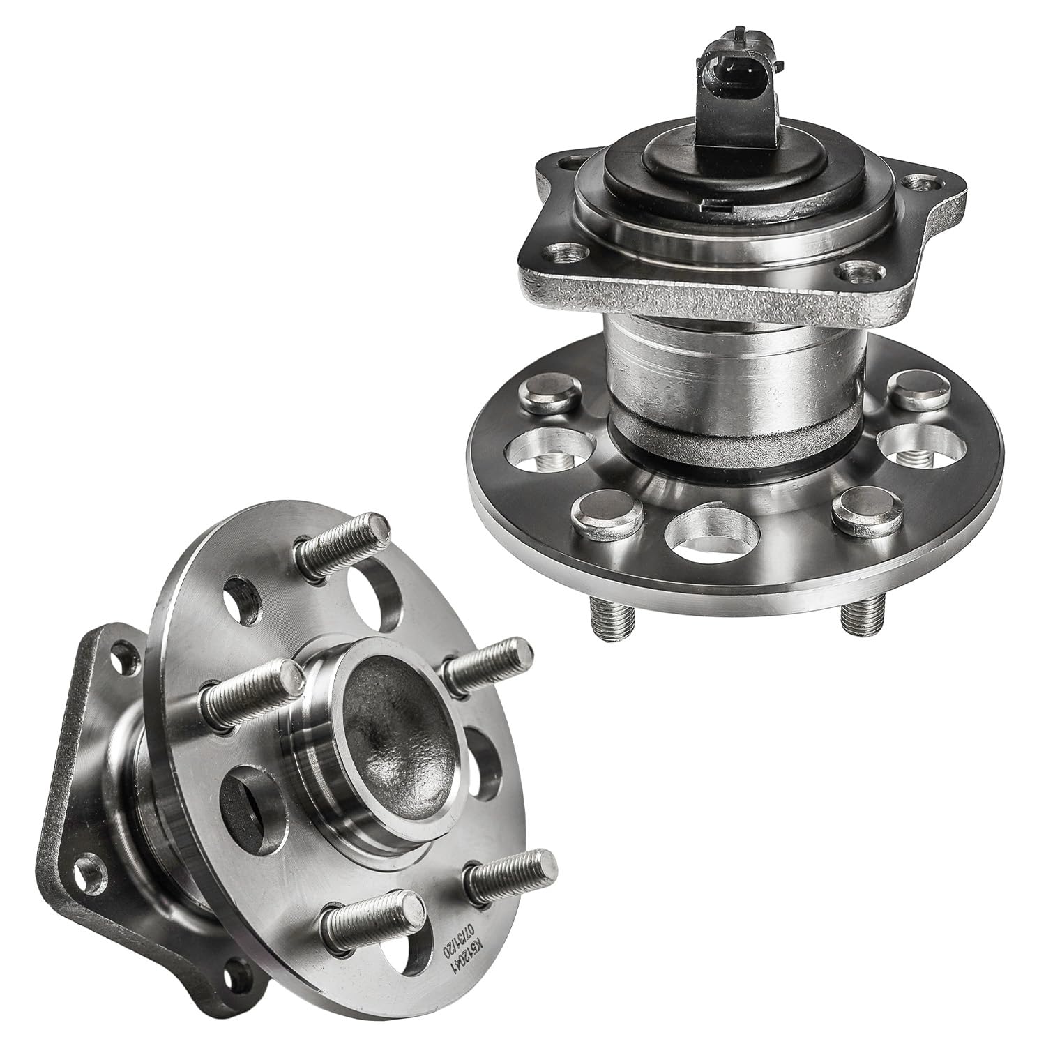 Detroit Axle Rear Wheel Bearing Hub Assembly Set for 1998-2003 Toyota Sienna - Replacement for 1999 2000 2001 2002 Models - Perfect for DIY Car Repairs & Smooth Driving Experience