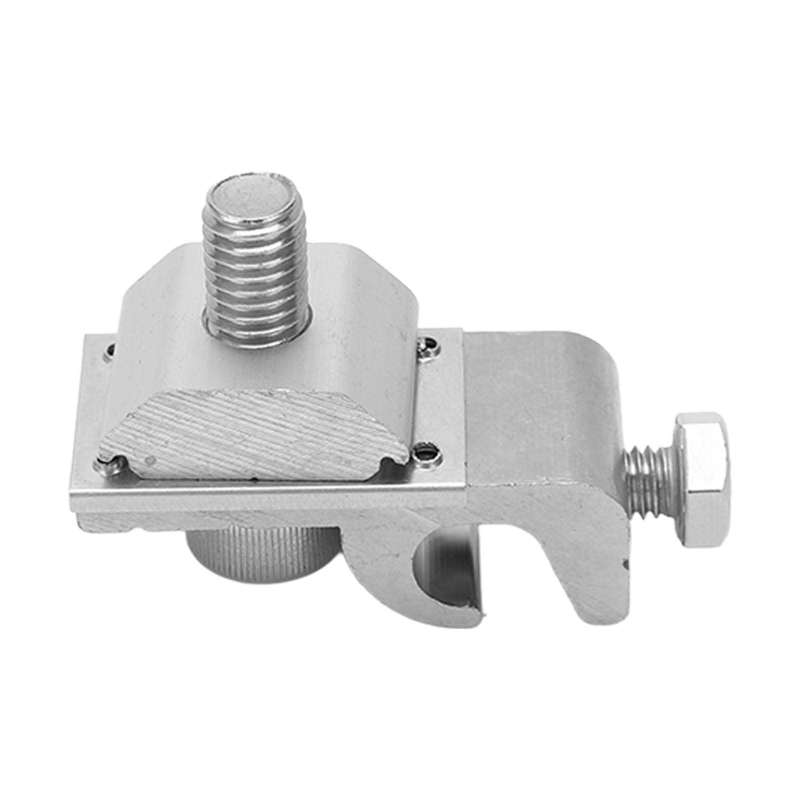 10Pcs Solar Panel Grounding Clips & Brackets - Aluminum PV Mounting Clamps for Secure Cable Connection - Ideal for Solar Panel Installation & Maintenance
