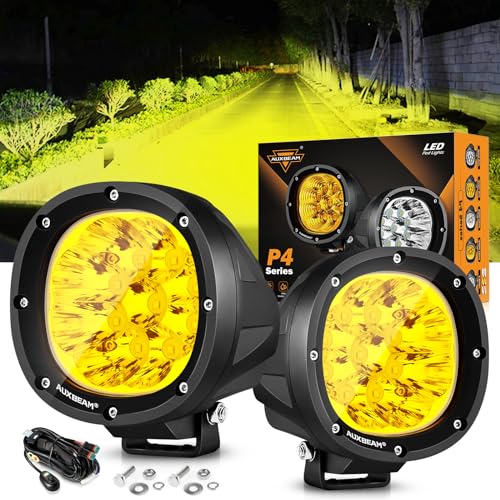 Amber Spot Offroad Lights