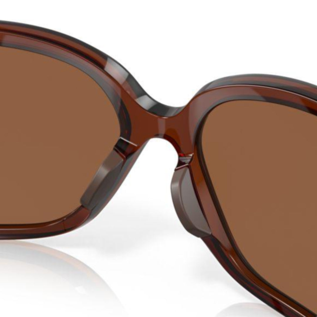 Oakley Wildrye Sunglasses Polished Rootbeer Frame with Prizm Tungsten Polarized Lenses - 0OO9230 923003 - Perfect for Outdoor Sports, Driving & Everyday Wear