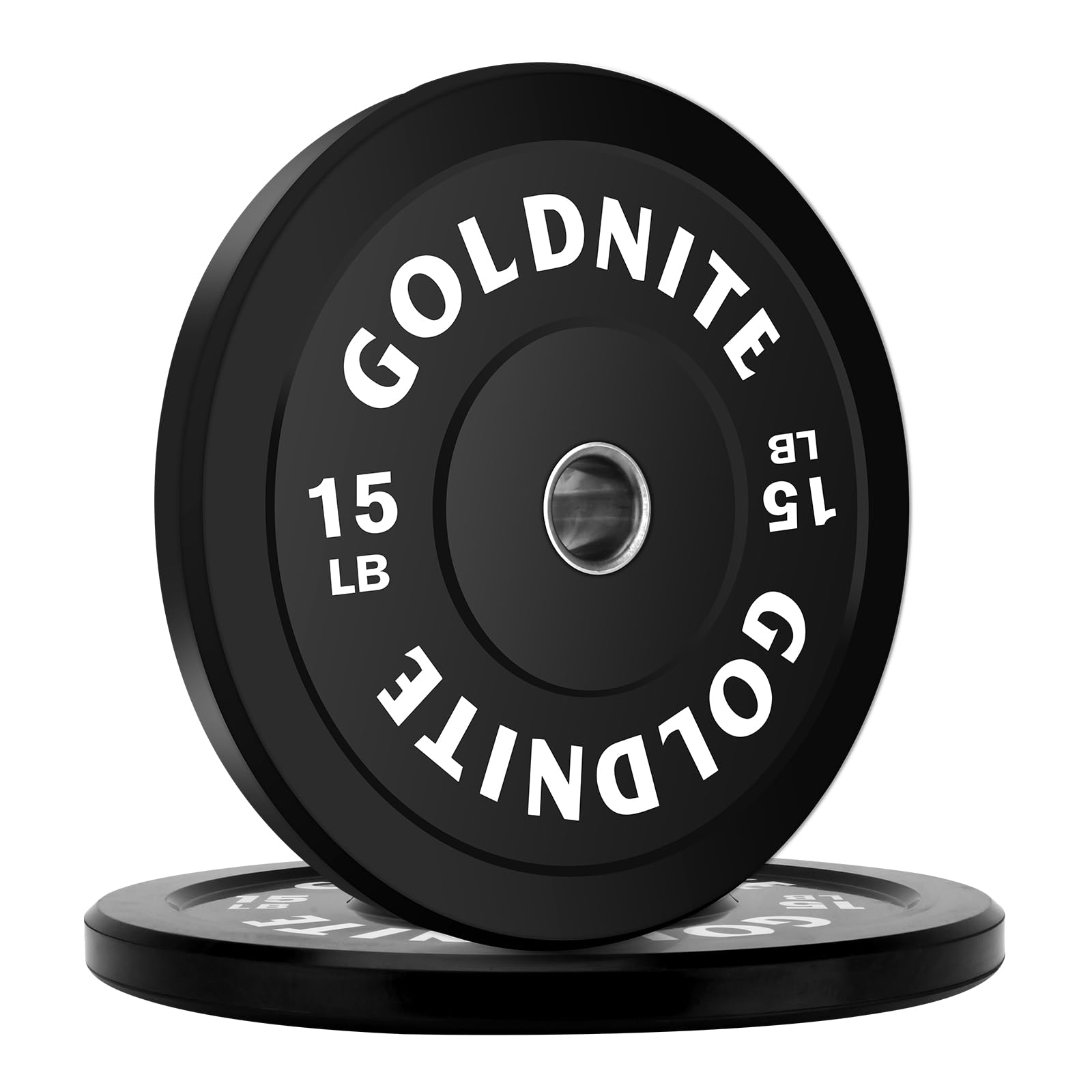10/15/25/35/45/55LB Olympic Rubber Bumper Plates Set - 2