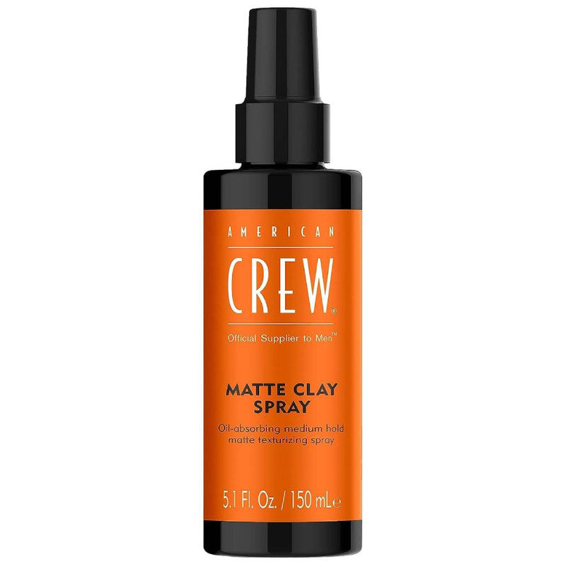 American Crew Matte Clay Hair Styling Spray - 5.1 oz for Men's Textured & Messy Hairstyles - Lightweight Hold with Natural Finish - Perfect for Everyday Styling & Special Occasions