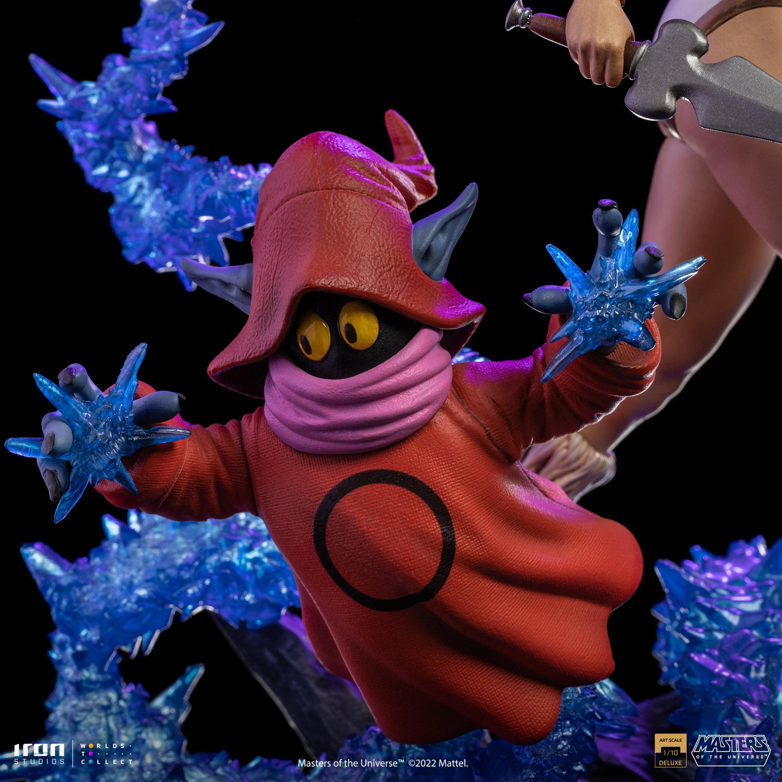 Iron Studios Masters of the Universe Teela & Orko Deluxe BDS Art Scale 1/10 Statue - Collectible Action Figure for Display & Home Decor