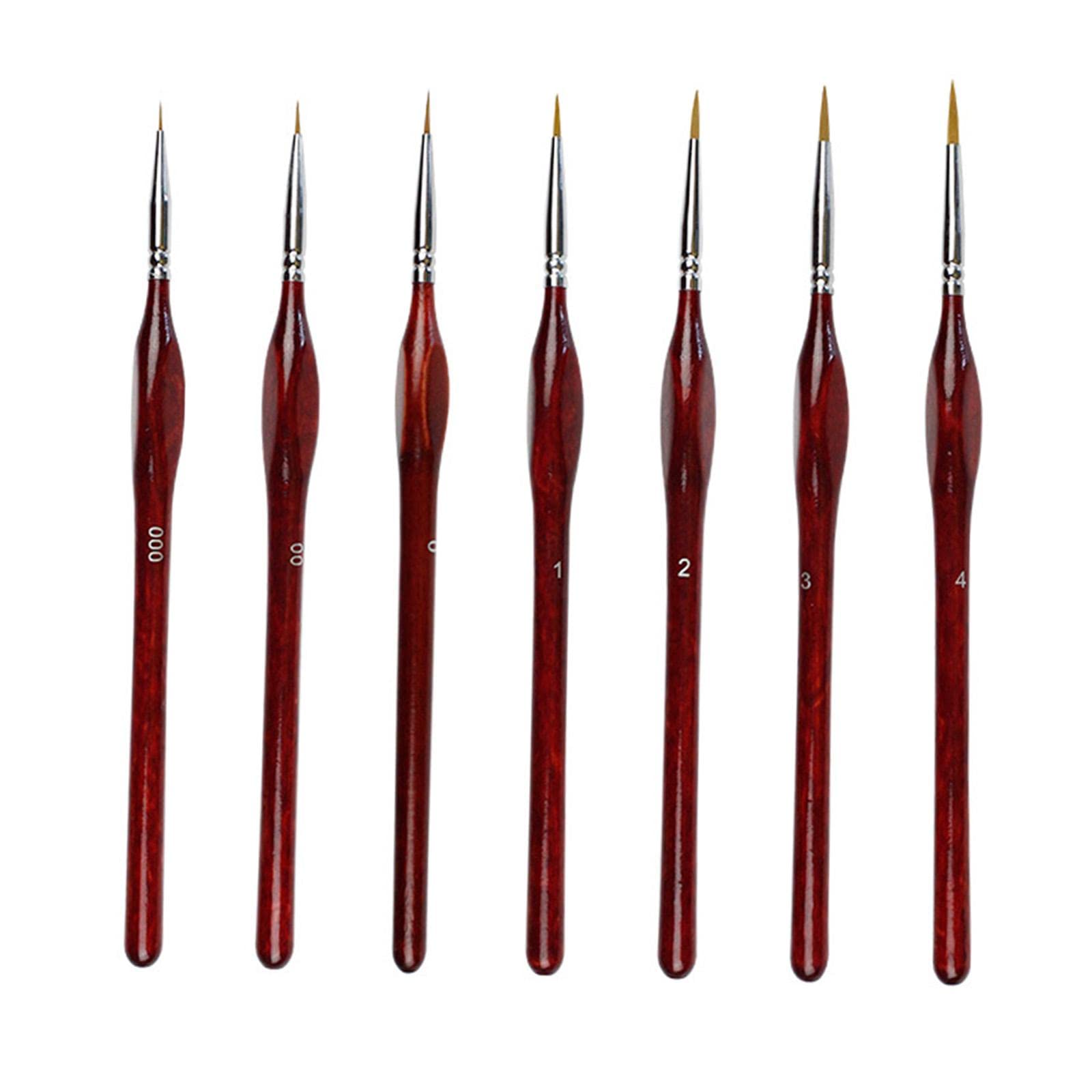 Vaveren 7-Piece Drawing Pen Set for Coloring, Crafting & Line Drawing - Professional Art Stationery Kit for Scale Model Painting & Adult Artists - Perfect for Sketching, Calligraphy & DIY Projects