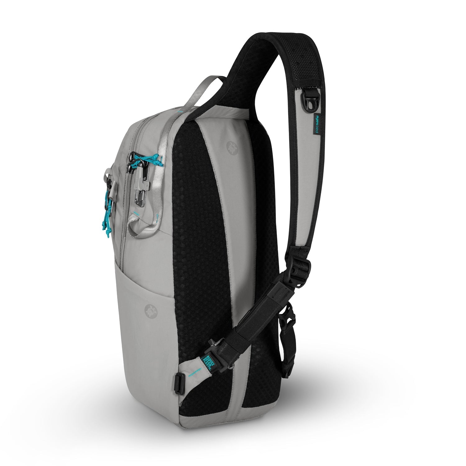 Pacsafe Eco 12L Anti-Theft Sling Backpack - Lightweight Secure Crossbody Bag for Travel, Commuting & Outdoor Adventures