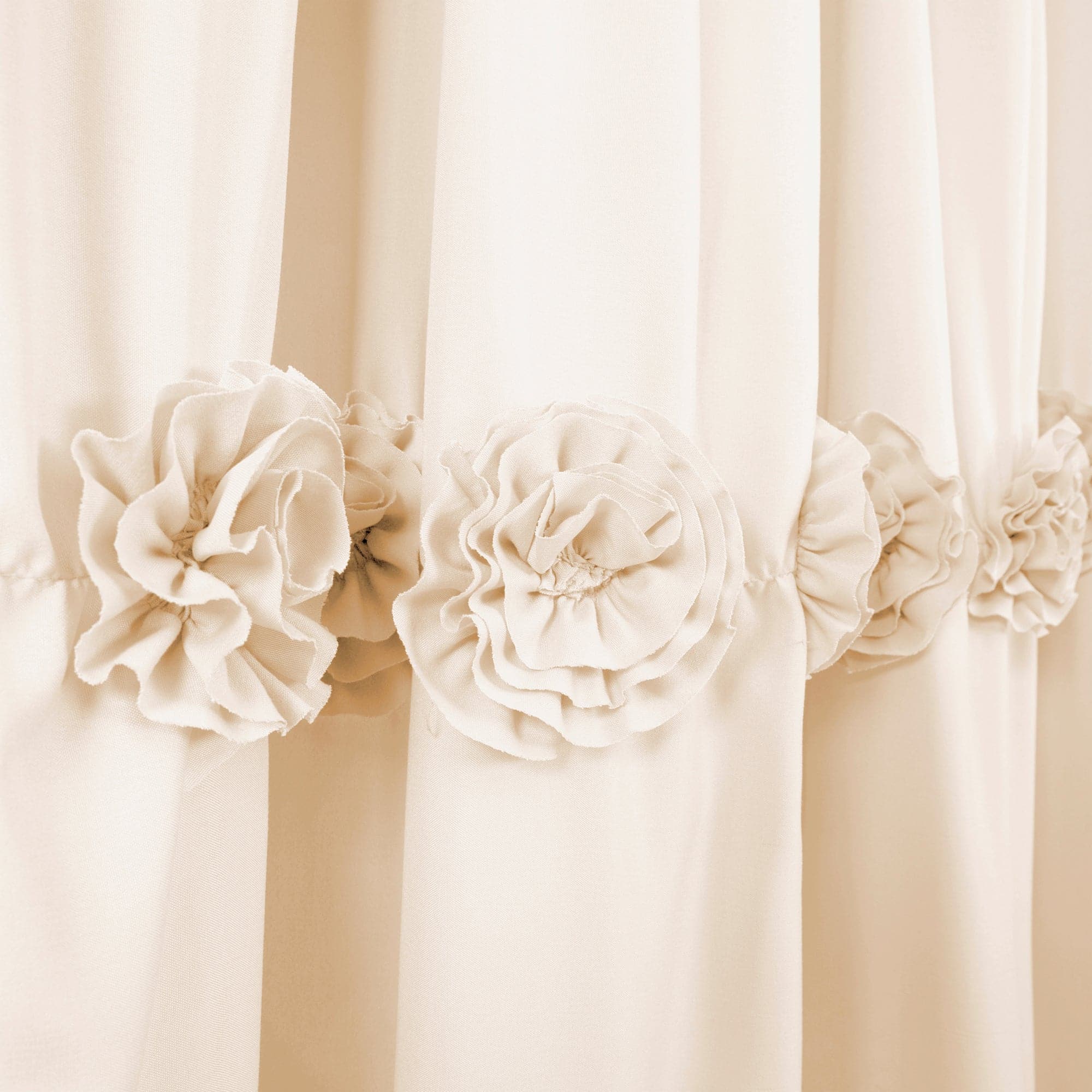 Darla Shower Curtain - Waterproof Bathroom Decor with Hooks, 72x72 Inches - Perfect for Bathroom, Spa, and Hotel Use