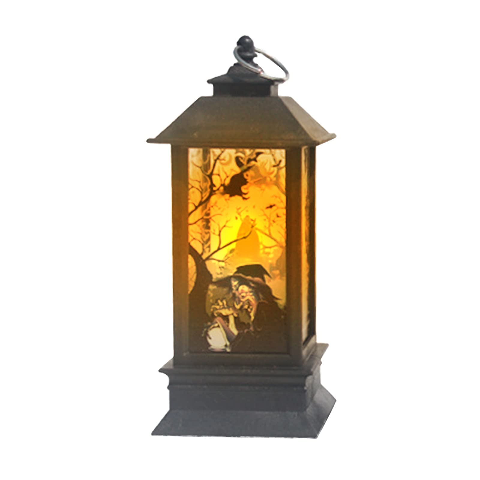 Halloween LED Skull Lantern Light - Vintage Decor for Home, Bar & Outdoor