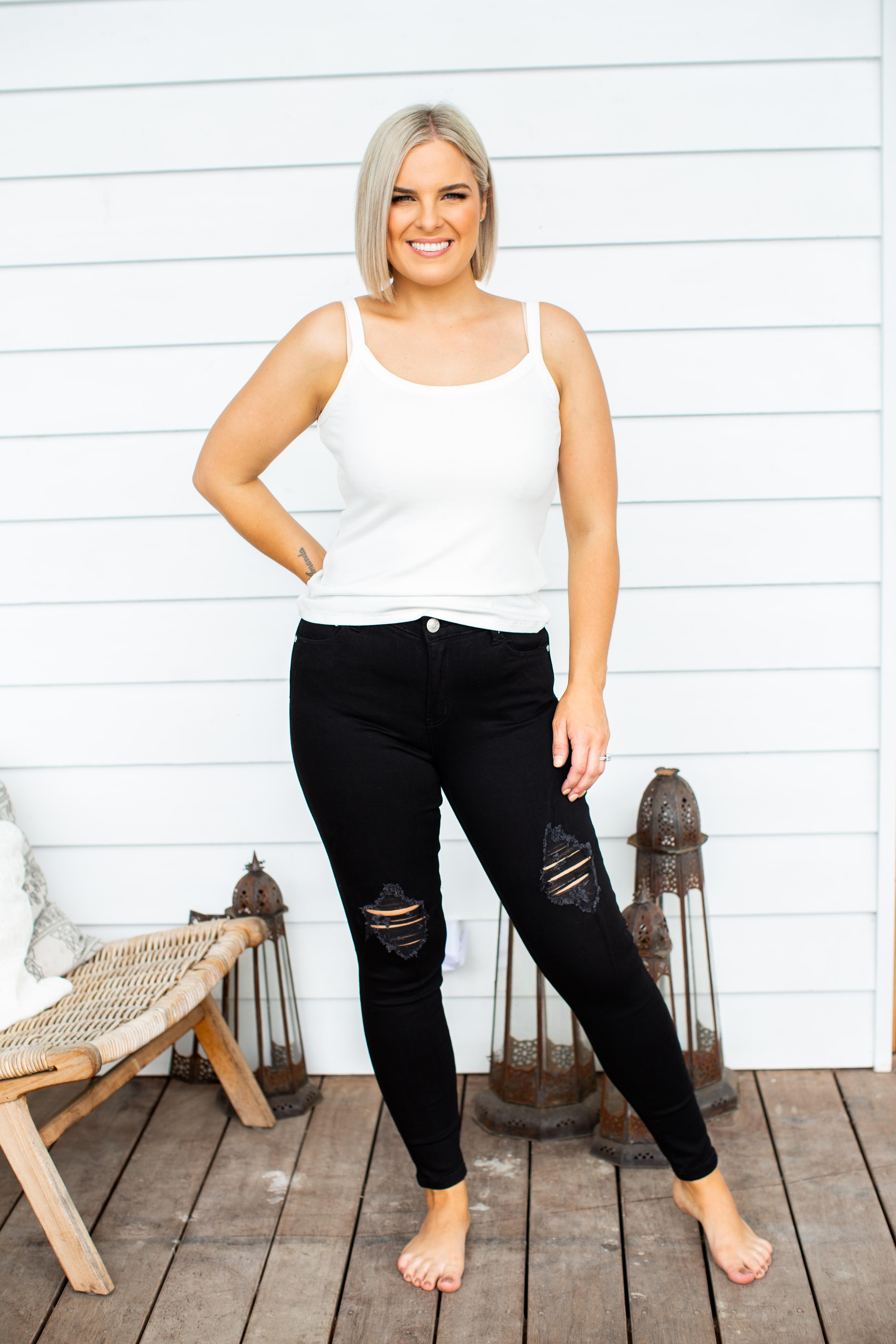 Premium Luca Black Jeans for Men & Women - Slim Fit Stretch Denim Pants - Perfect for Casual Wear, Office & Night Out