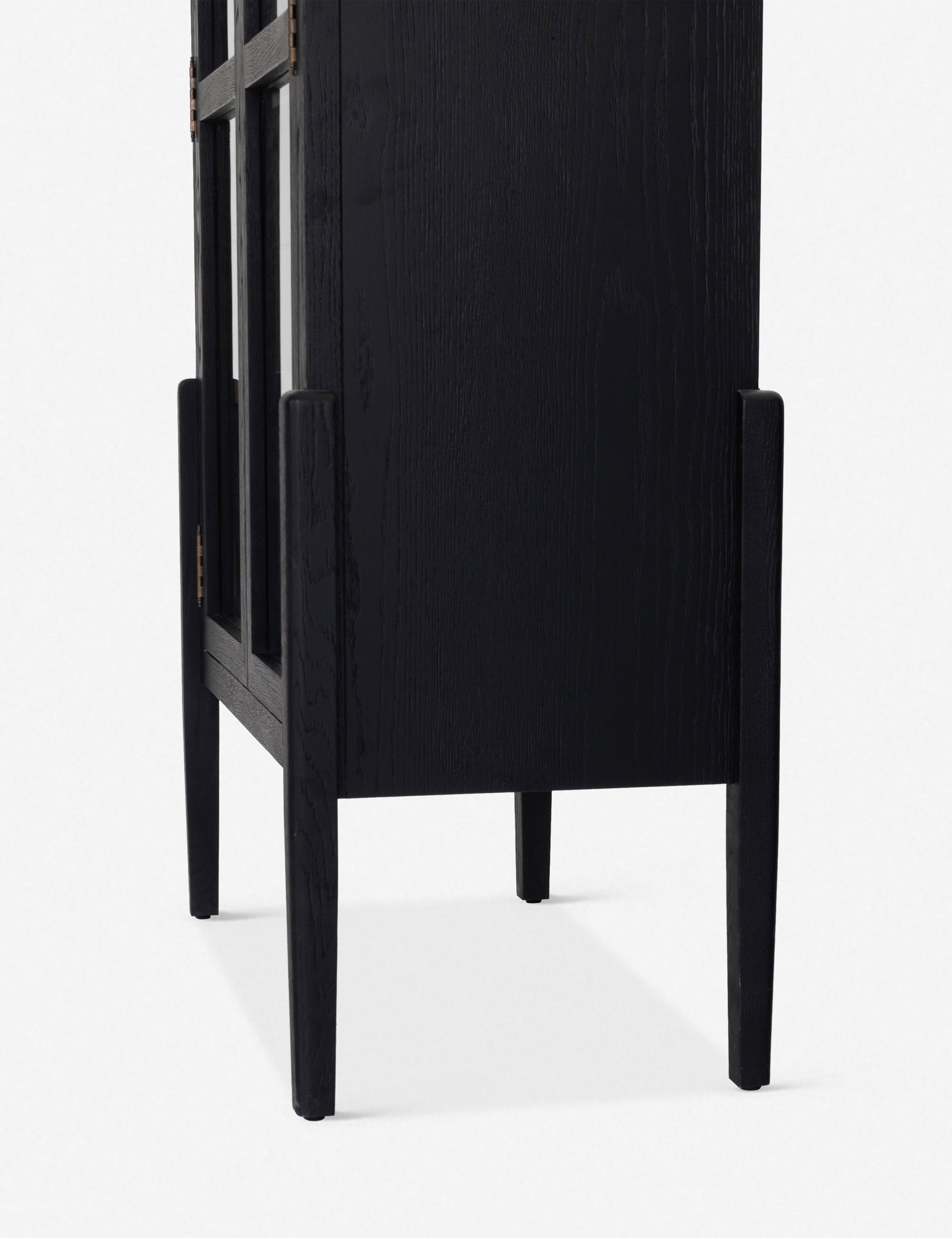 Apolline Curio Cabinet - Elegant Glass Display Case for Collectibles & Home Decor - Perfect for Living Room, Dining Room or Office Showcase