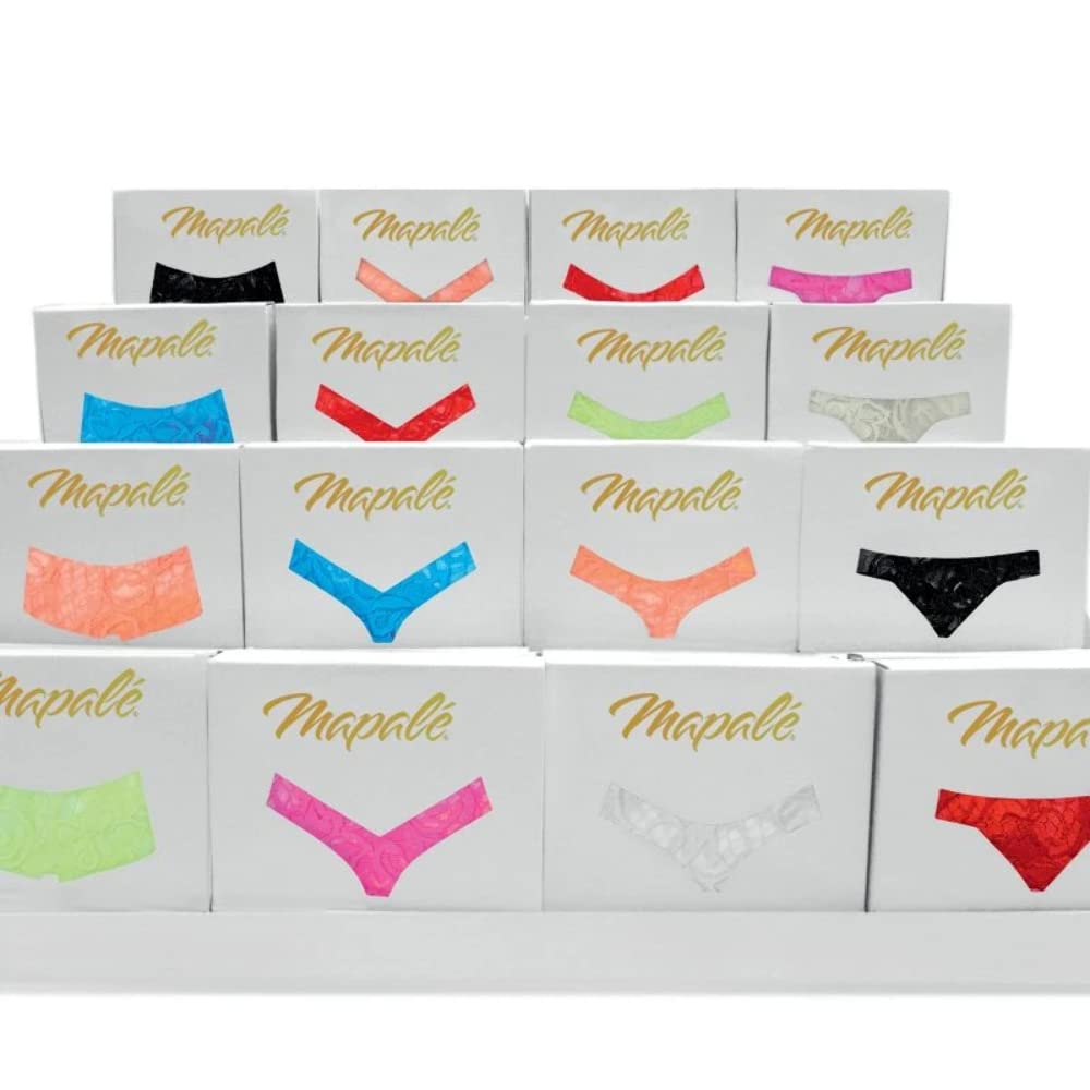 Sexy Red 107 Lace Keyhole Panties - Comfortable Women's Underwear for Date Night & Special Occasions