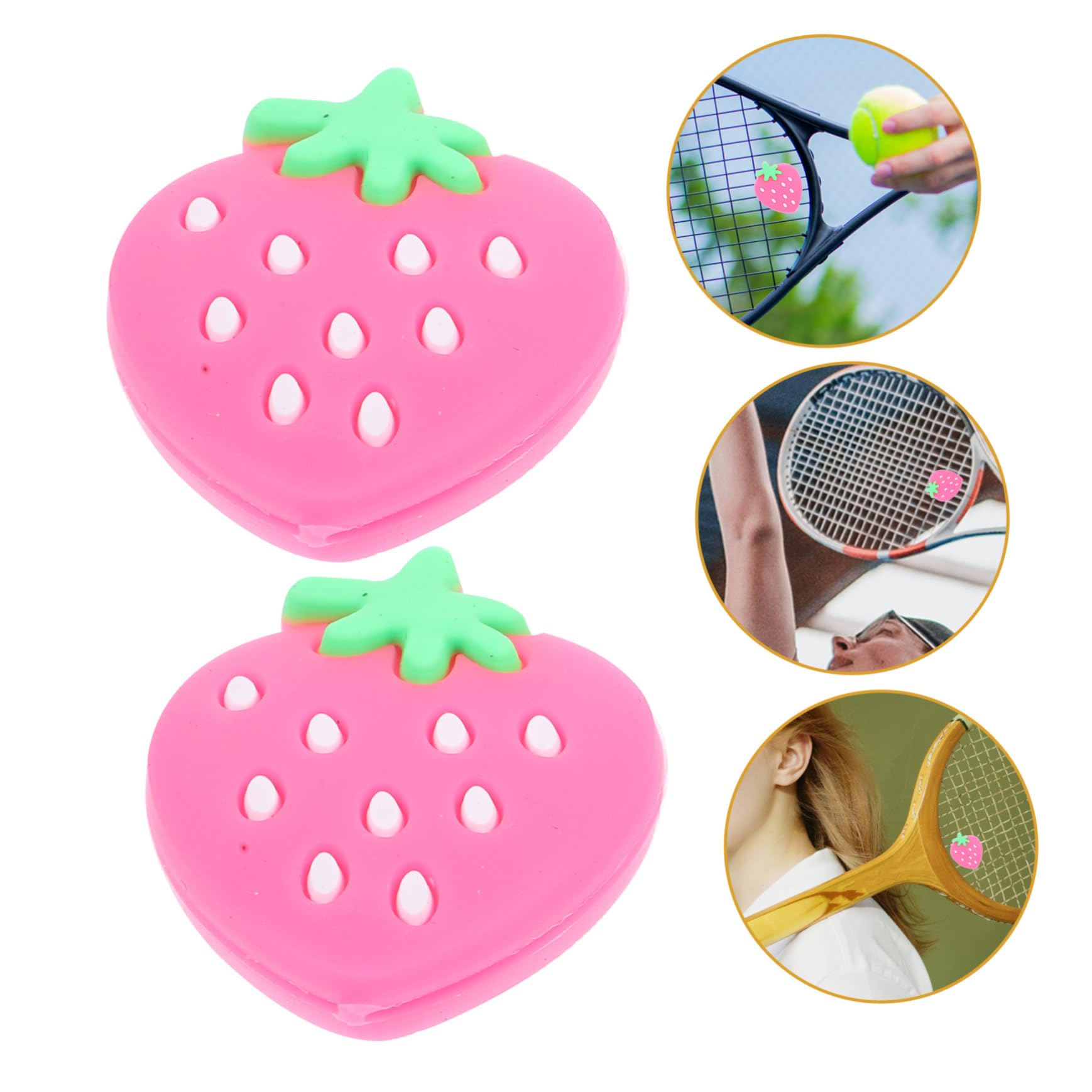 3-Pack Tennis Racket Shock Absorbers - Vibration Dampeners for Tennis Rackets | Reduce Arm Fatigue & Improve Control | Perfect for Beginners & Pro Players (Practice, Matches, Training)