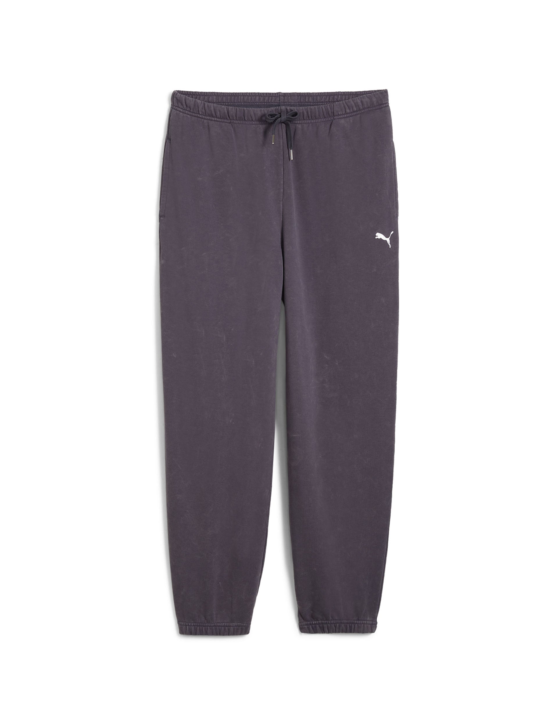 DARE TO Relaxed Washed Pants - Galactic Grey | Comfortable Casual Trousers for Men & Women | Perfect for Everyday Wear, Travel & Lounge