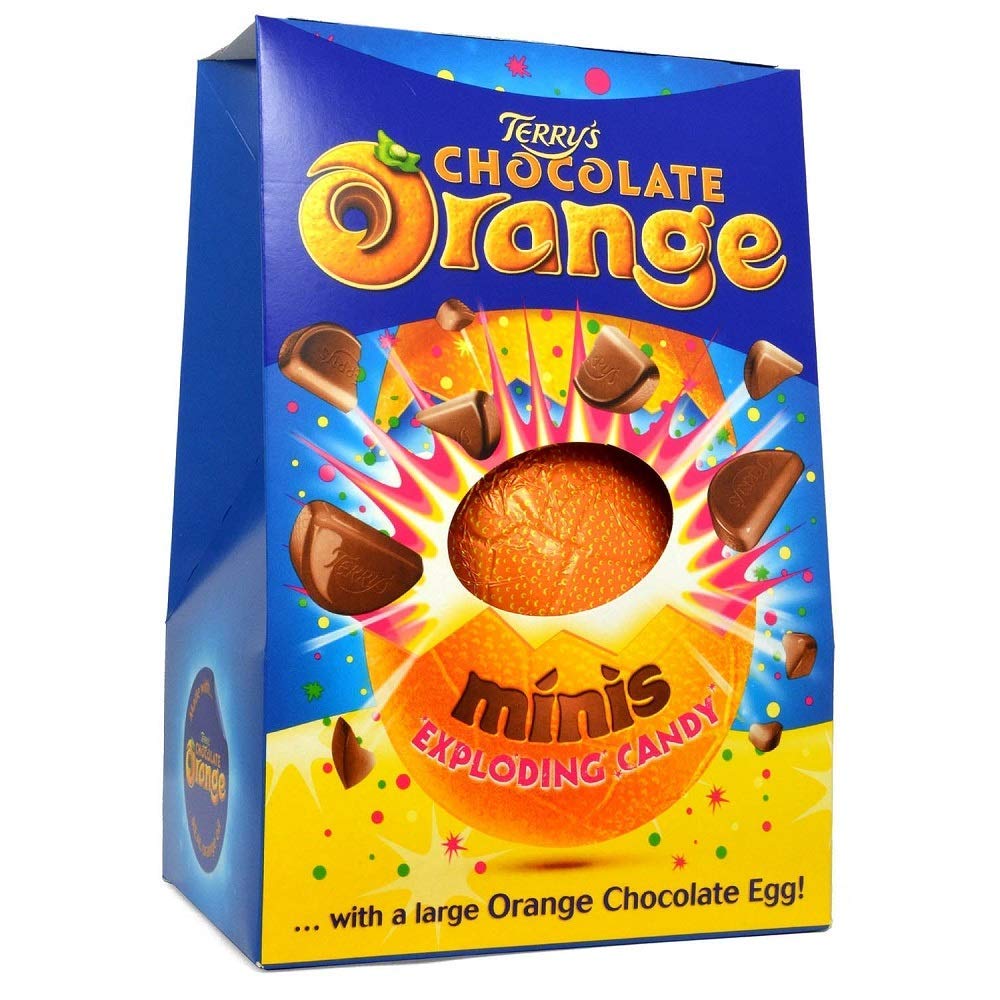 Terry's Chocolate Orange Large Easter Egg 266g - Delicious Milk Chocolate Easter Treat for Gifting & Celebrations