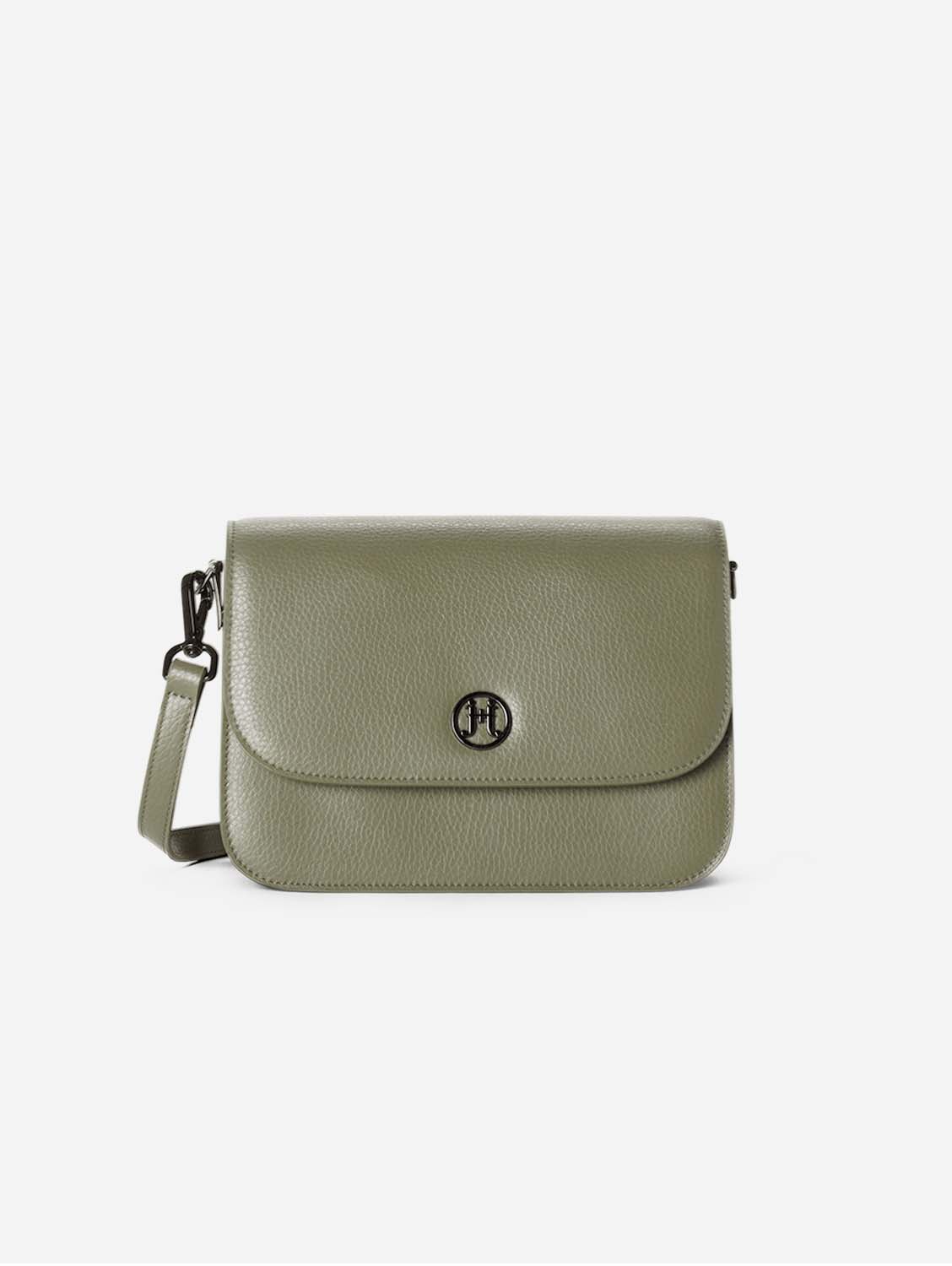 Harmony MIRUM® Vegan Leather Crossbody Bag for Women | Eco-Friendly Sustainable Green Shoulder Purse | Perfect for Work, Travel & Everyday Use
