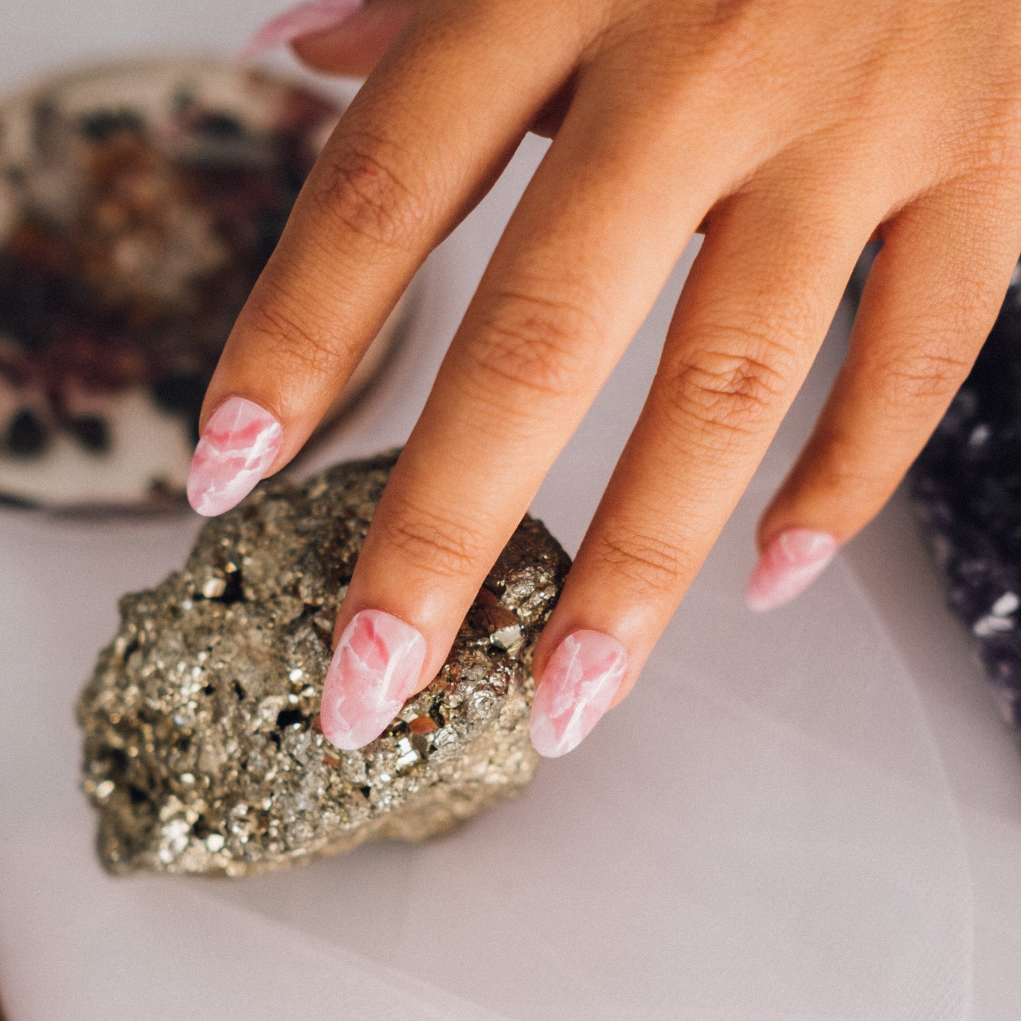 Nail Thoughts NT 06 Rose Quartz Nail Polish - Vegan & Cruelty-Free Gel Polish for Salon-Quality Manicures at Home | Perfect for Weddings, Parties & Everyday Wear
