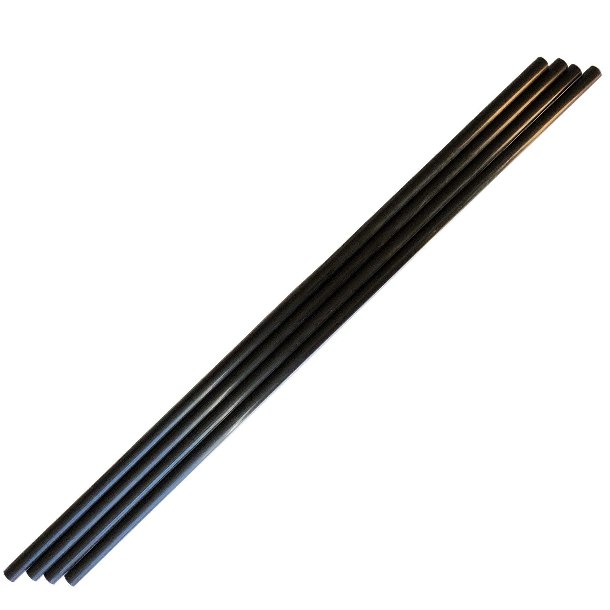 25mm x 22mm x 1000mm Carbon Fiber Tube - Pultruded Round Hollow Carbon Fiber Rods with Black Matte Finish - High-Strength Lightweight Carbon Fiber Shafts for RC Planes, Drones, Boat Building and DIY Craft Projects - Perfect for Aerospace, Automotive and Industrial Applications