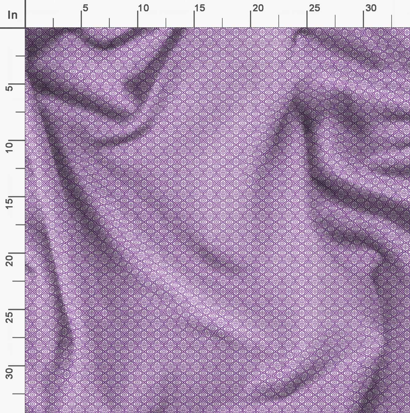 Soimoi Moss Georgette Brown Fabric by The Yard - 42 Inch Wide Filigree Damask Print Material - Elegant Printed Fabric for Dresses, Curtains & Home Decor Projects