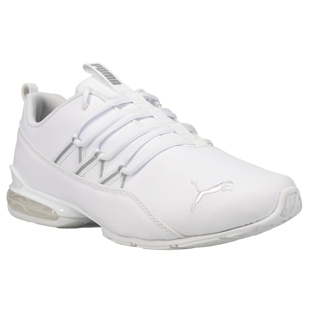 Puma Riaze Prowl Metal Women's Running Shoes - Silver & White - Size 9.5 US | Lightweight Athletic Sneakers for Jogging, Gym Workouts & Daily Wear