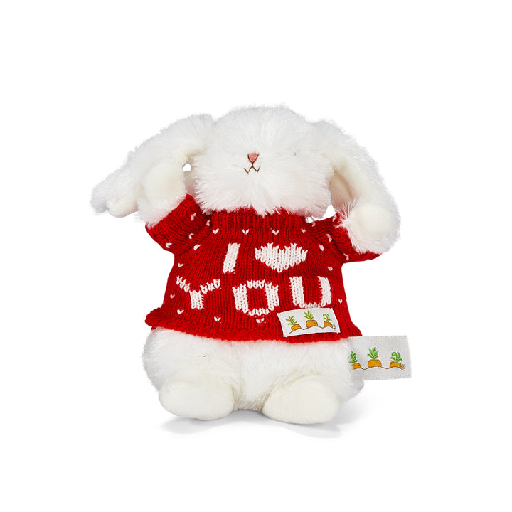 Kiddo's Closet 'I Love You' Sweater - Red Cute Kids' Pullover for Valentine's Day & Family Photos