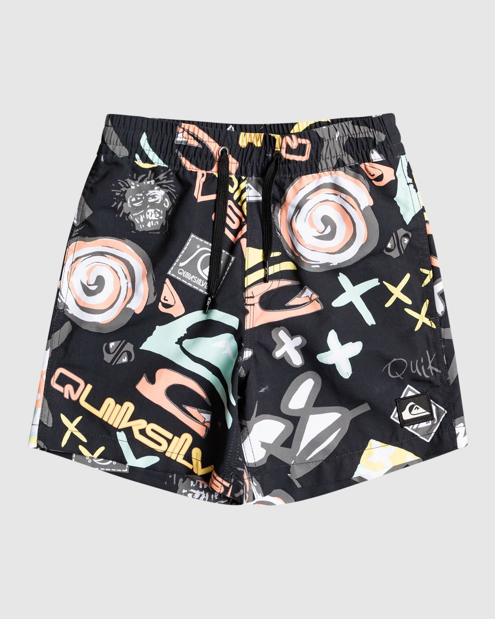 Quiksilver Kids' Volley Next Gen 12 Swim Shorts for Boys & Girls - Quick-Dry Beachwear for Swimming, Surfing & Summer Activities