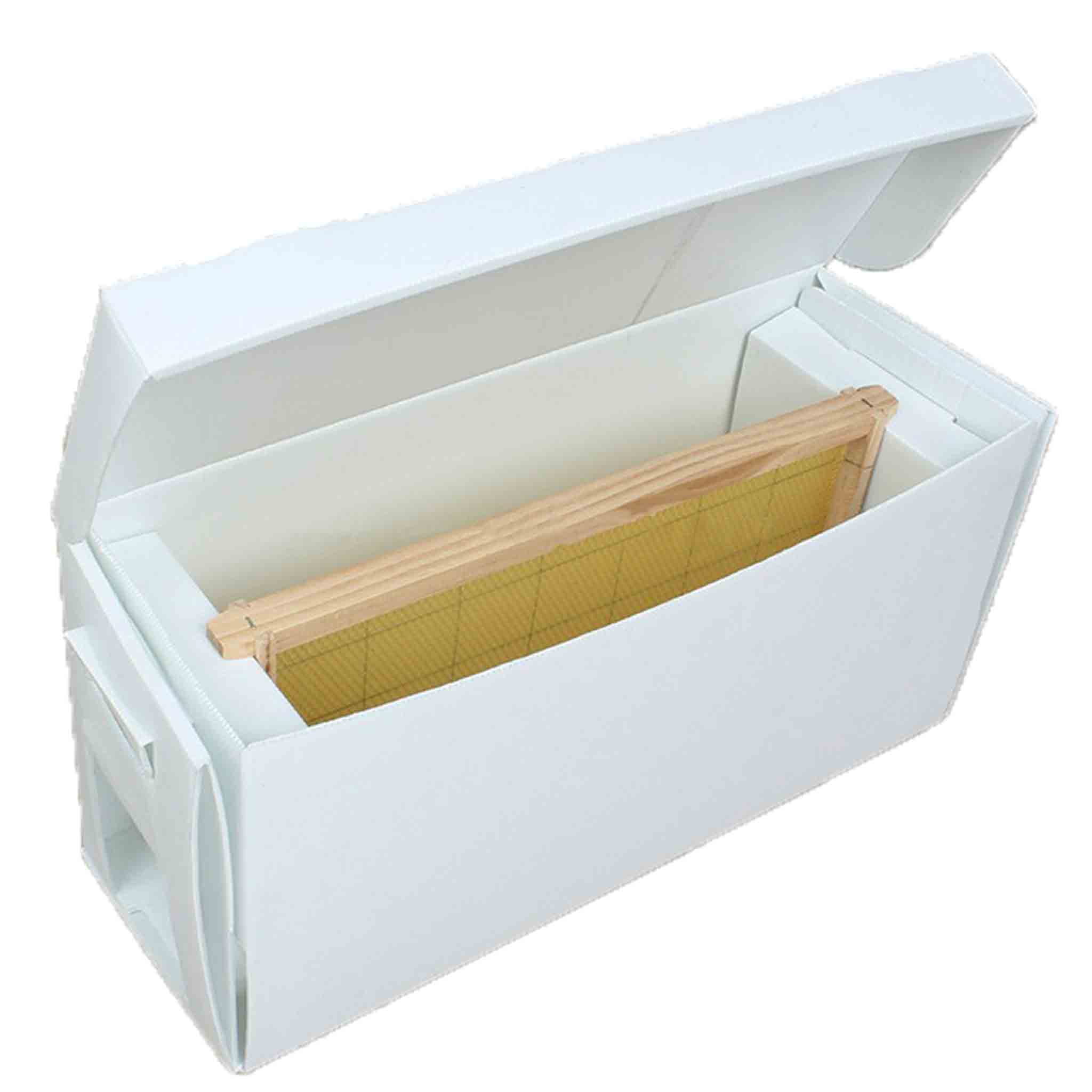 Premium Polypropylene 5-Frame NUC Beehive Box - Durable Beekeeping Equipment for Hive Expansion & Honey Production (Perfect for Backyard Beekeepers & Commercial Apiaries)