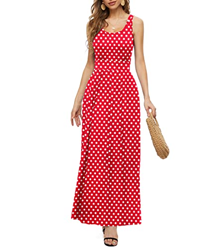 Flower Red Polka Dot