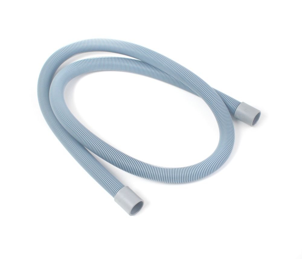 Whirlpool 8181737 Washing Machine Hose Replacement - Universal Fit for Top & Front Load Washers - Durable Rubber & Stainless Steel Braid - Perfect for Laundry Room & Home Appliance Maintenance