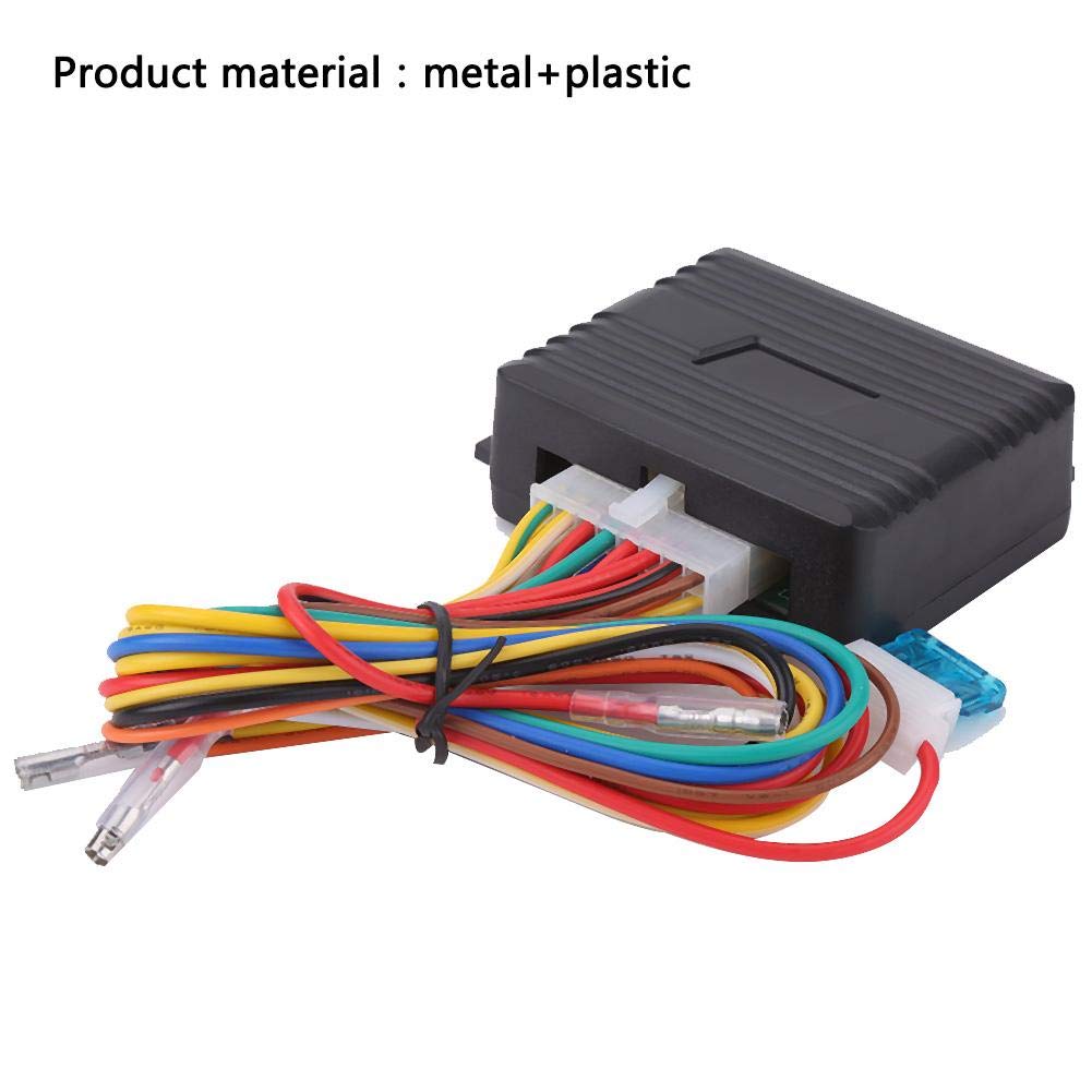 12V Universal Auto Power Window Roll Up Closer Module for 4 Door Cars - Automatic Window Closer for Vehicles, Easy Installation & Safety Upgrade (Ideal for Parking, Security & Child Safety)