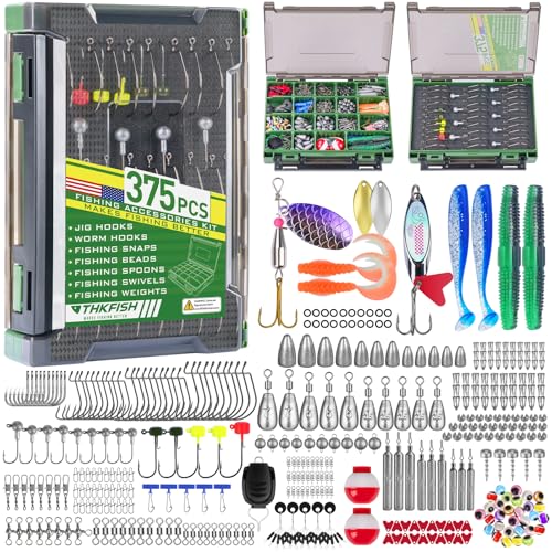 375pcs Fishing Accessories Kit