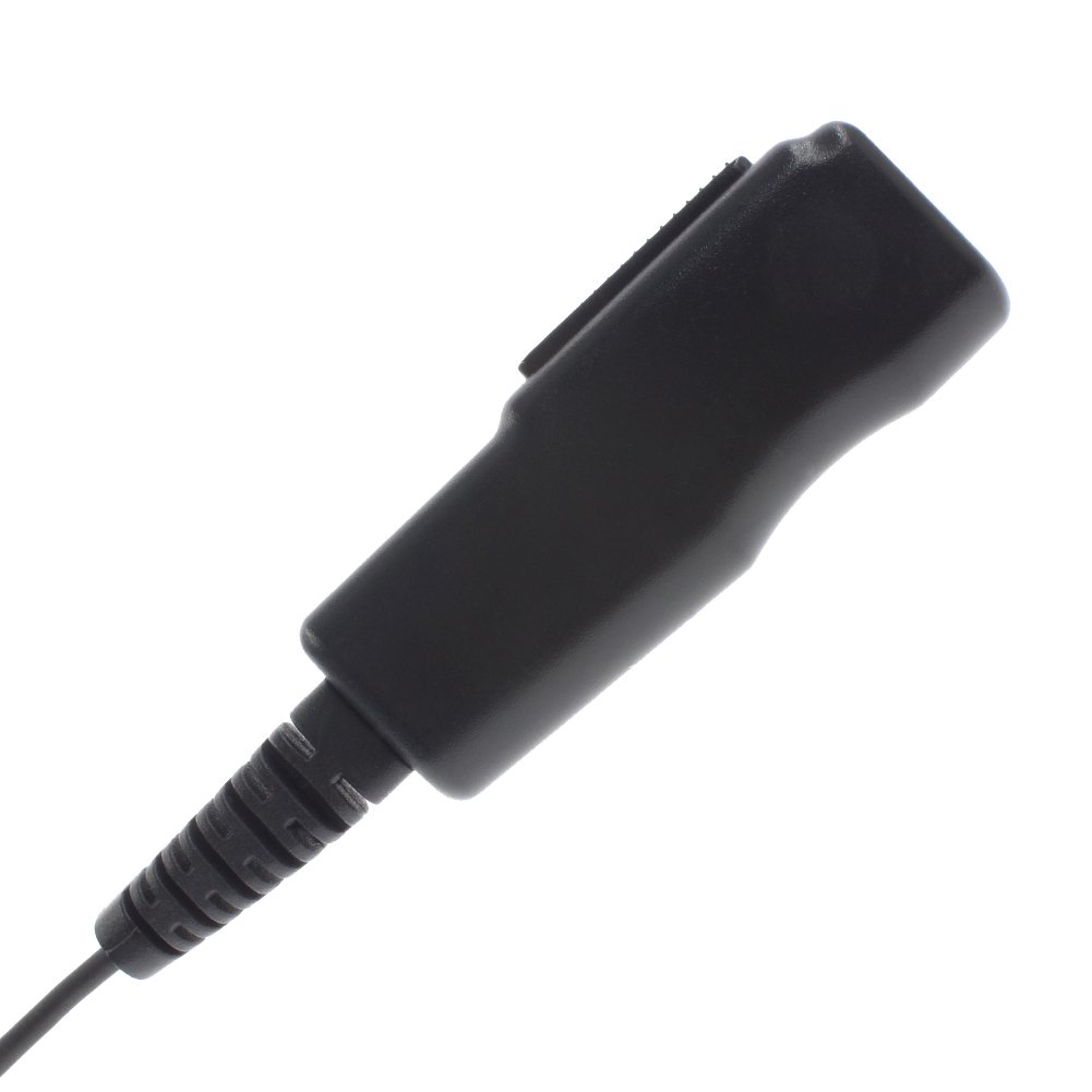 Professional Covert Acoustic Tube Earpiece with Dual PTT - FBI Style Headset Mic for Kenwood Nexedge, Hytera, Puxing & Wouxun 2-Pin Radios - Ideal for Security, Surveillance & Law Enforcement Operations