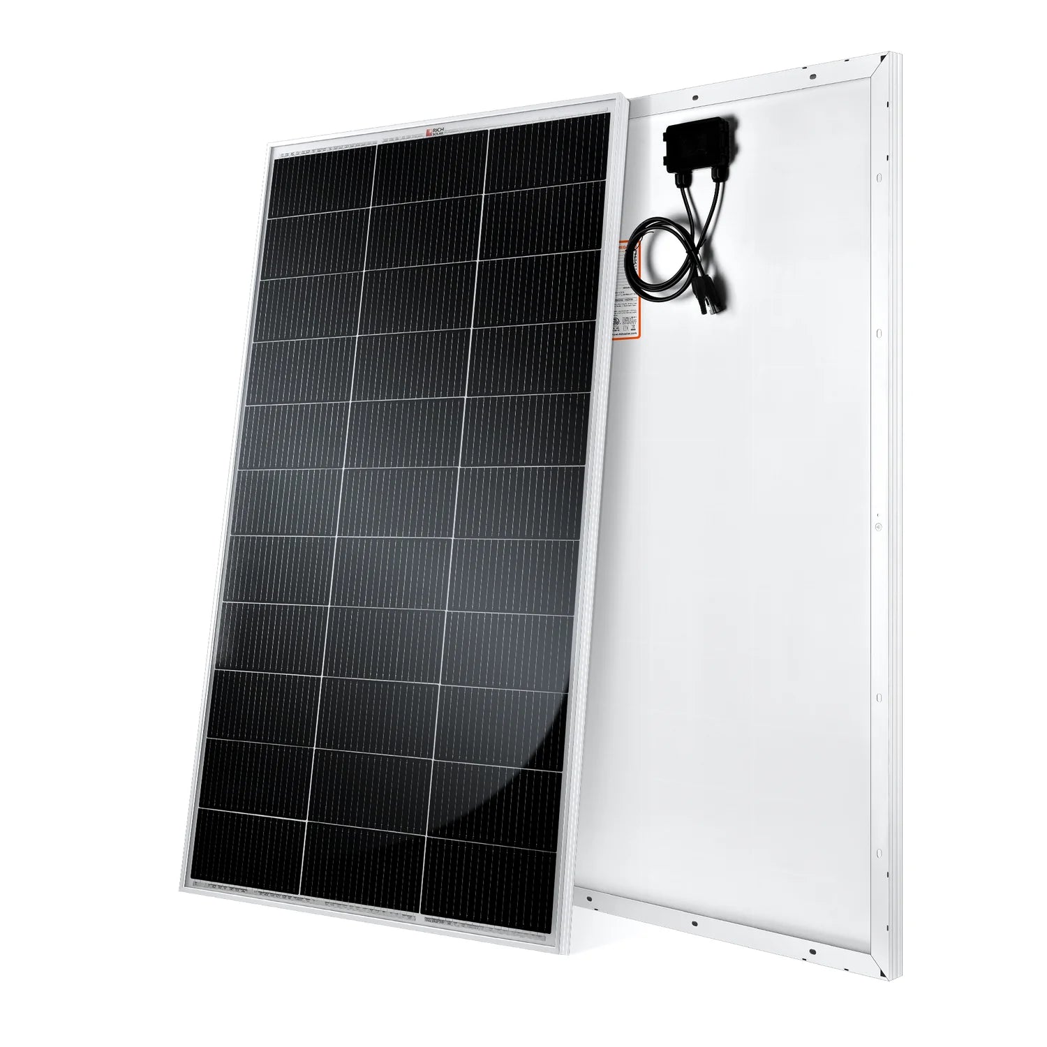 Rich Solar MEGA 150 Watt Monocrystalline Solar Panel - High Efficiency Portable Solar Panel for RV, Boat, Off-Grid & Home Use | Weather Resistant Solar Charging Solution for Camping & Emergency Power
