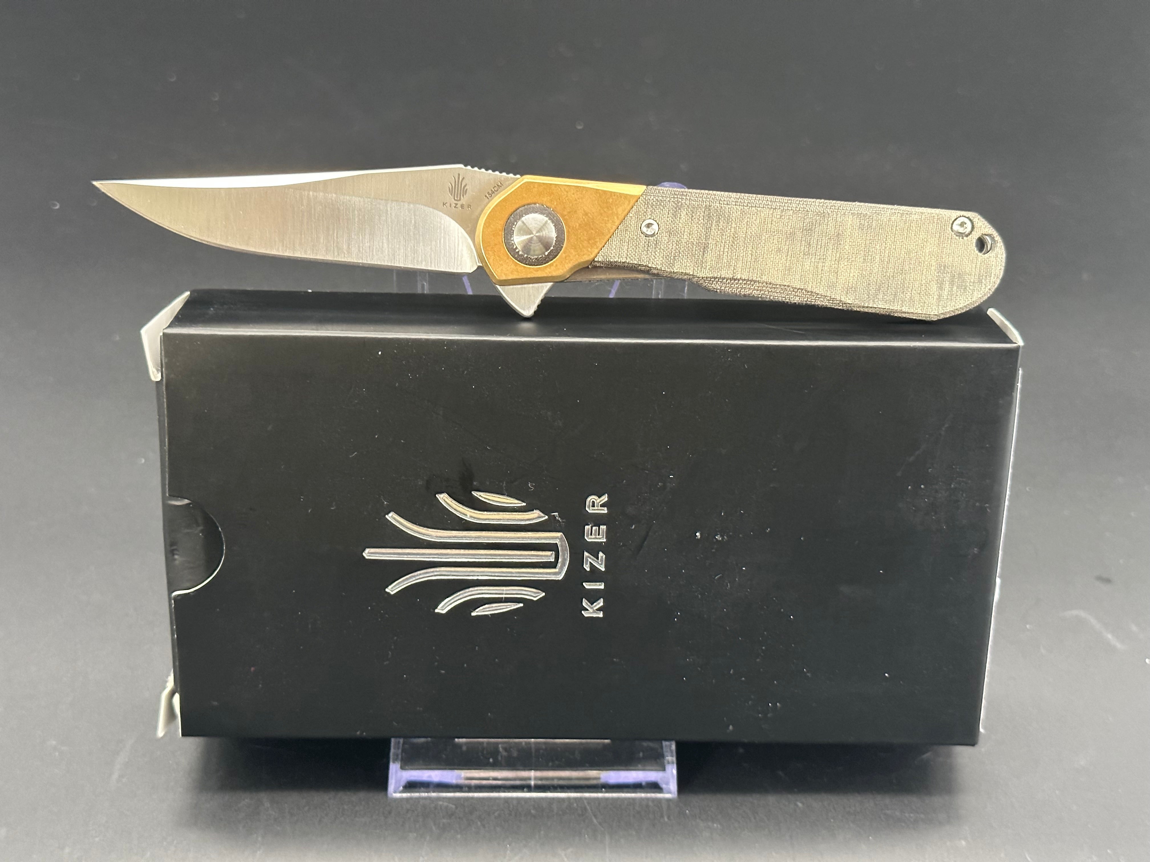 Kizer Comet EDC Pocket Knife - High-Quality Folding Knife for Outdoor, Camping & Everyday Carry | Durable & Sharp Blade for Hiking, Survival & Utility Tasks